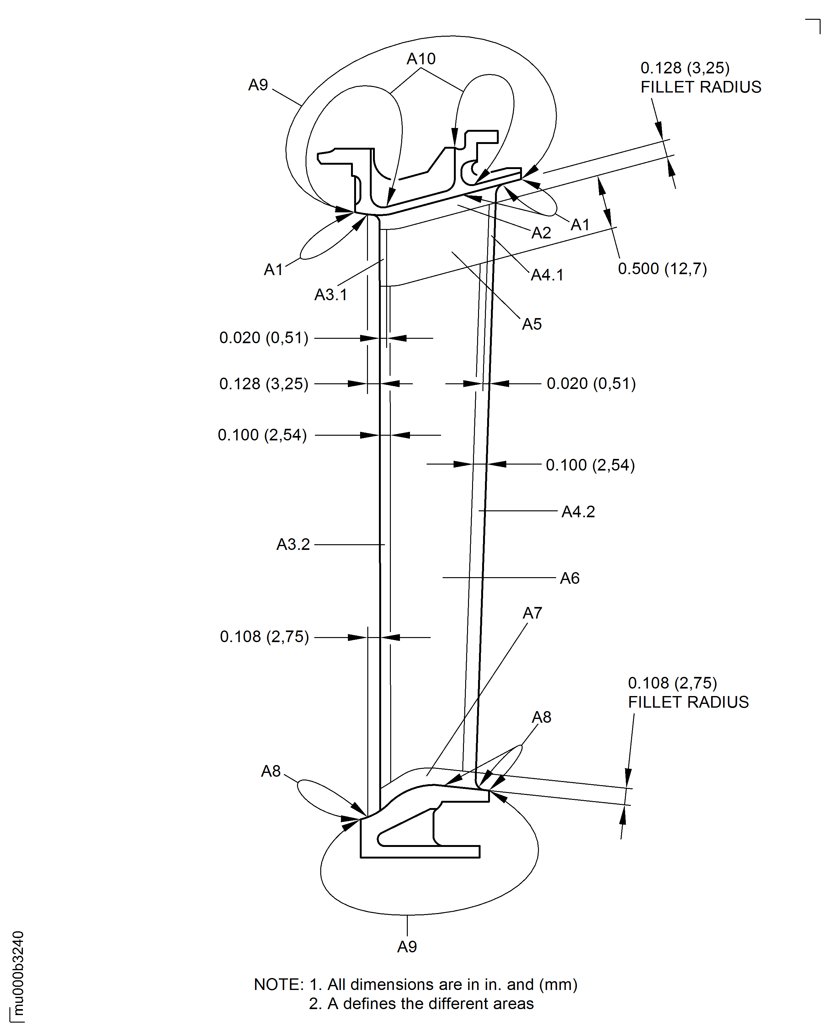 Examine the stage 5 turbine vanes