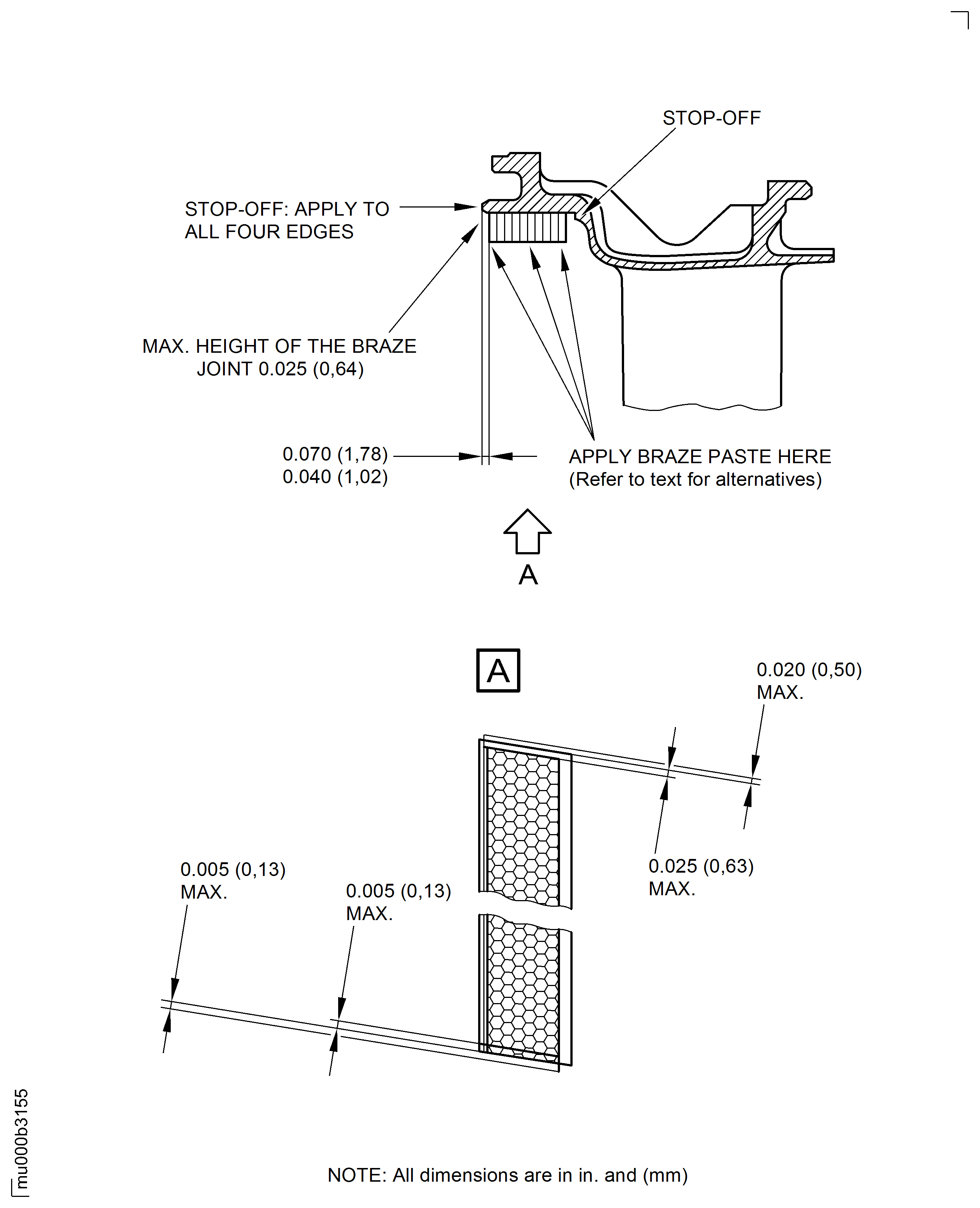 Repair Details and Dimensions
