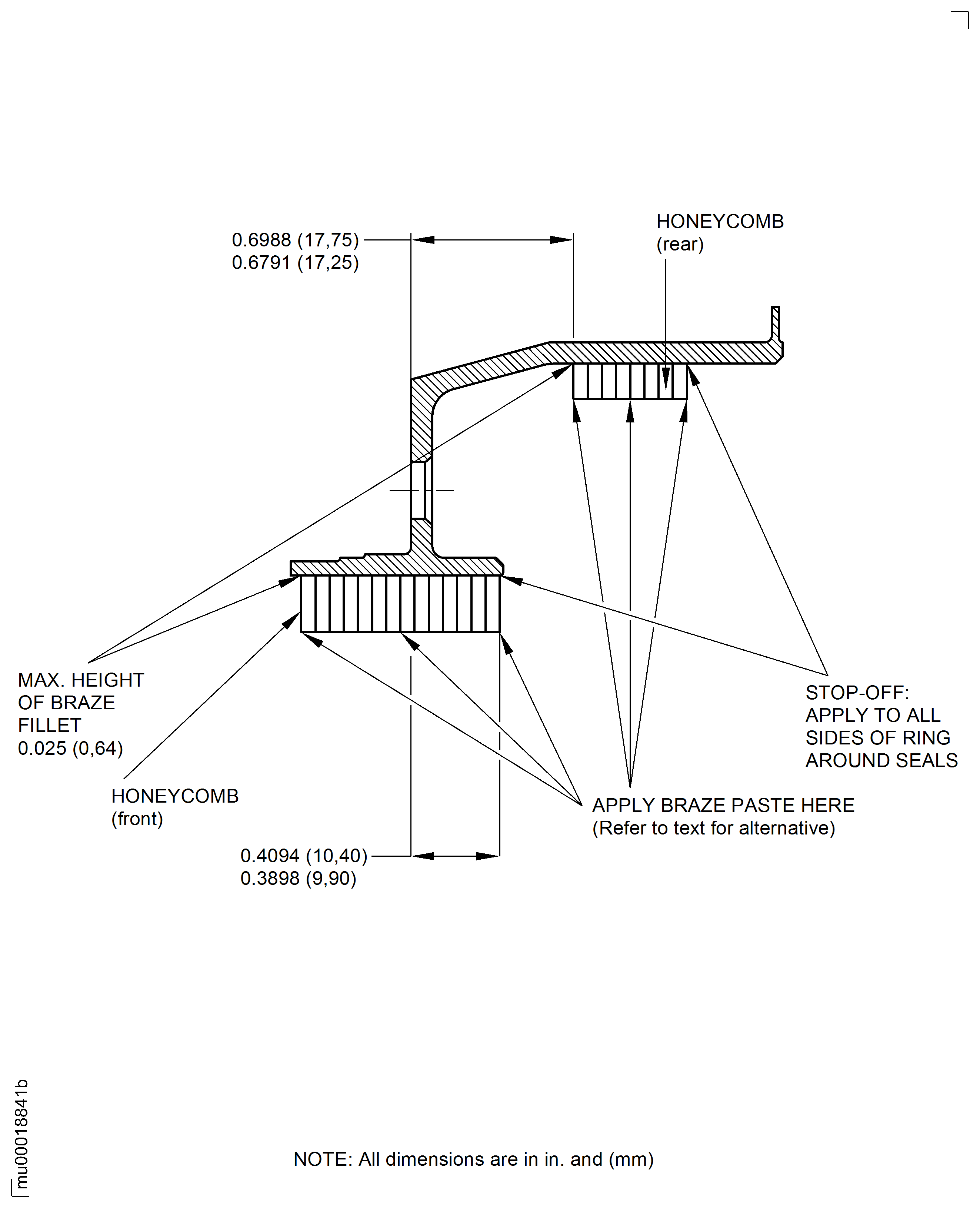 Repair Details and Dimensions