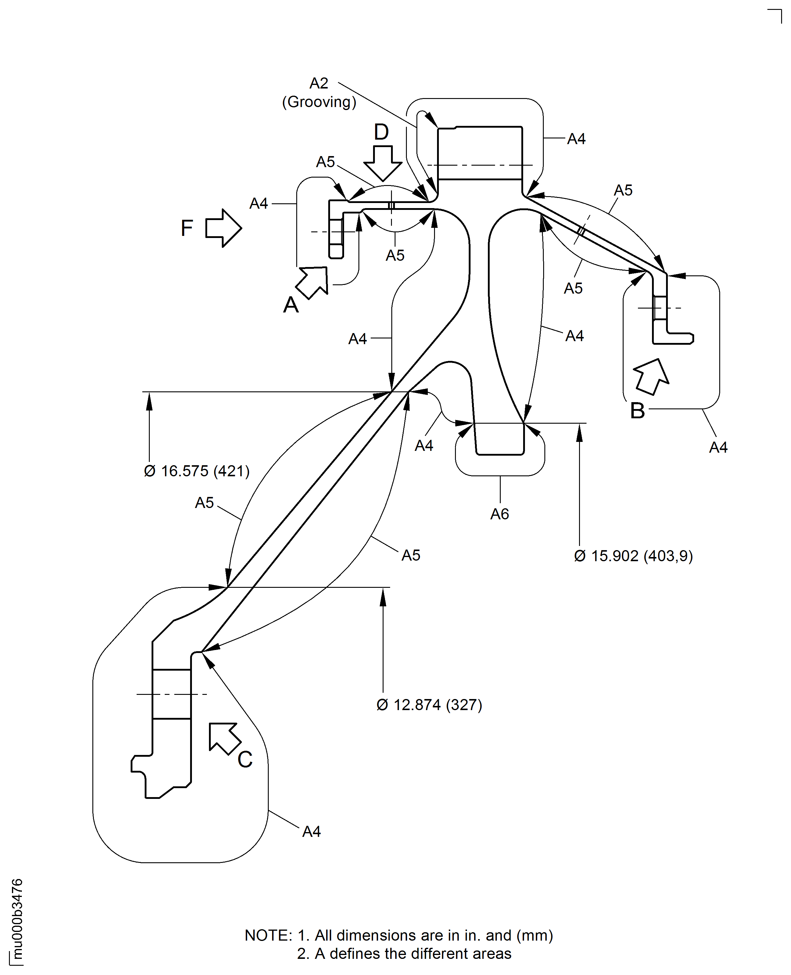 Examine the Stage 6 Turbine Disk