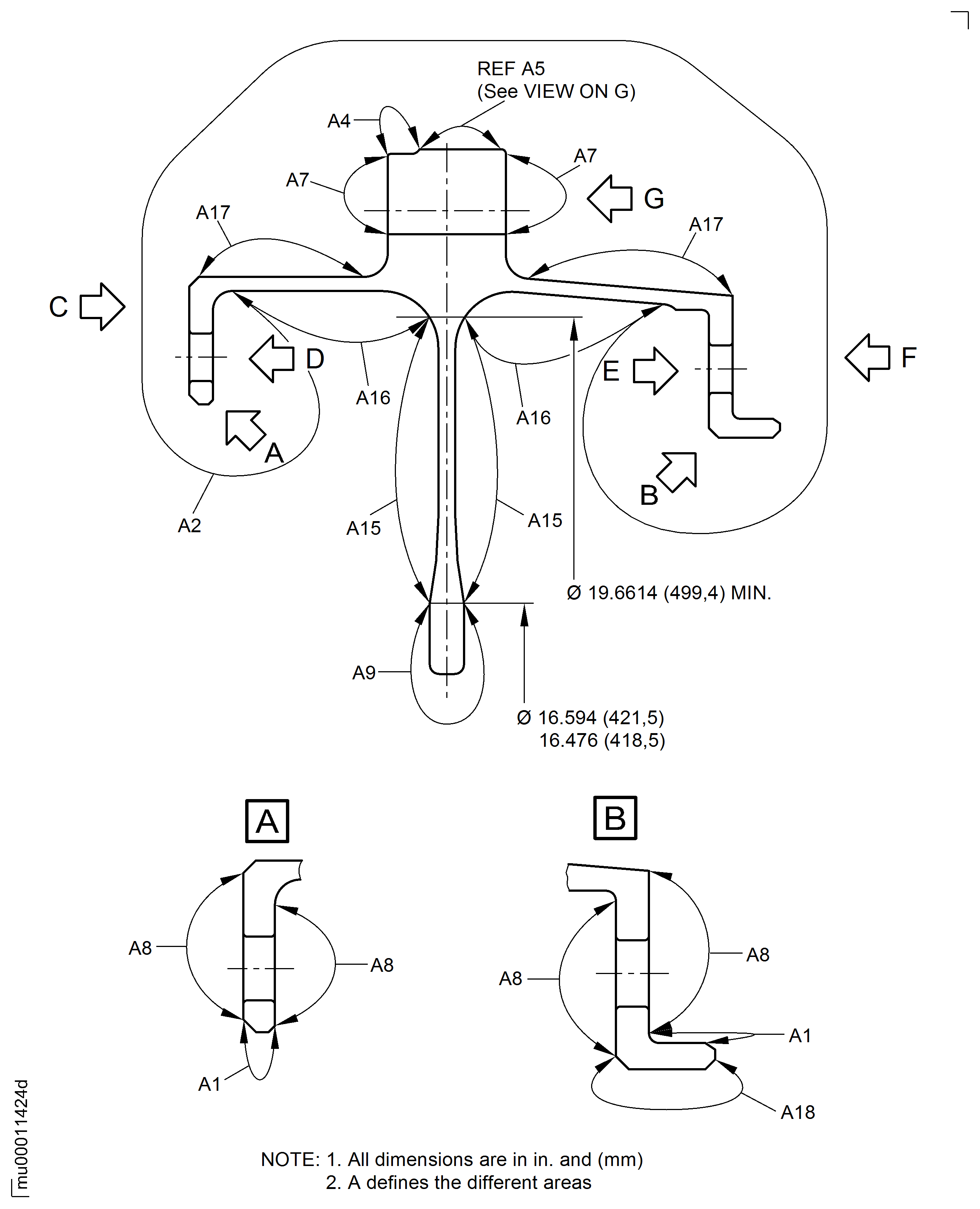 Repair Details and Dimensions