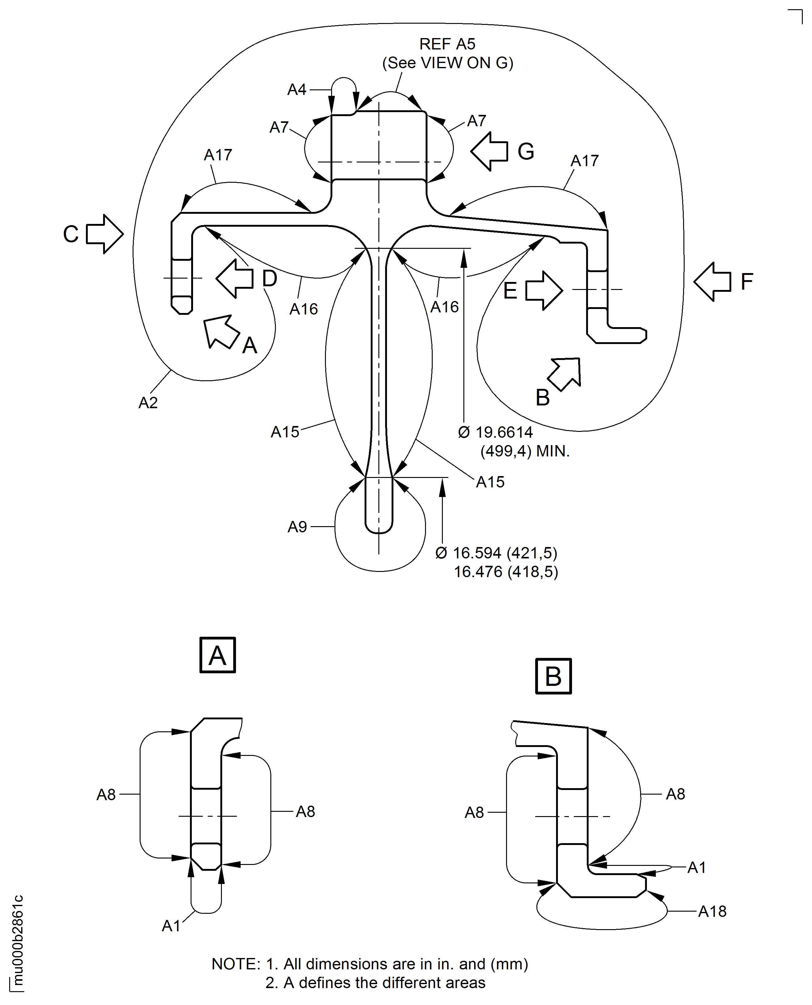 Repair Details and Dimensions