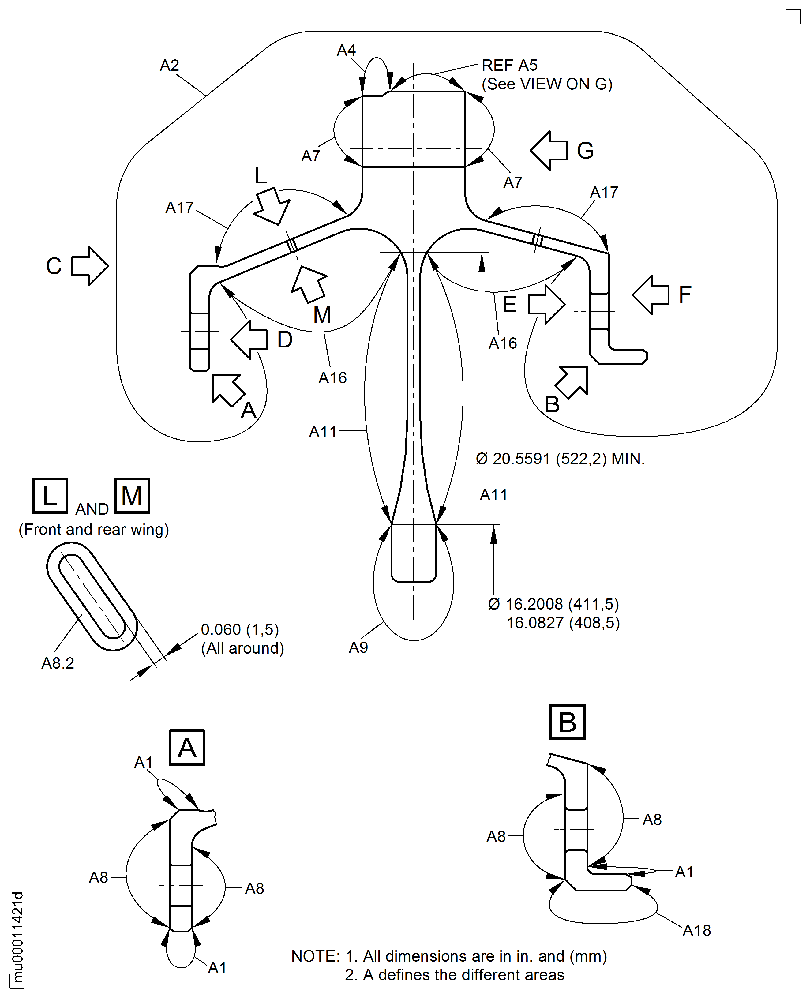 Repair Details and Dimensions