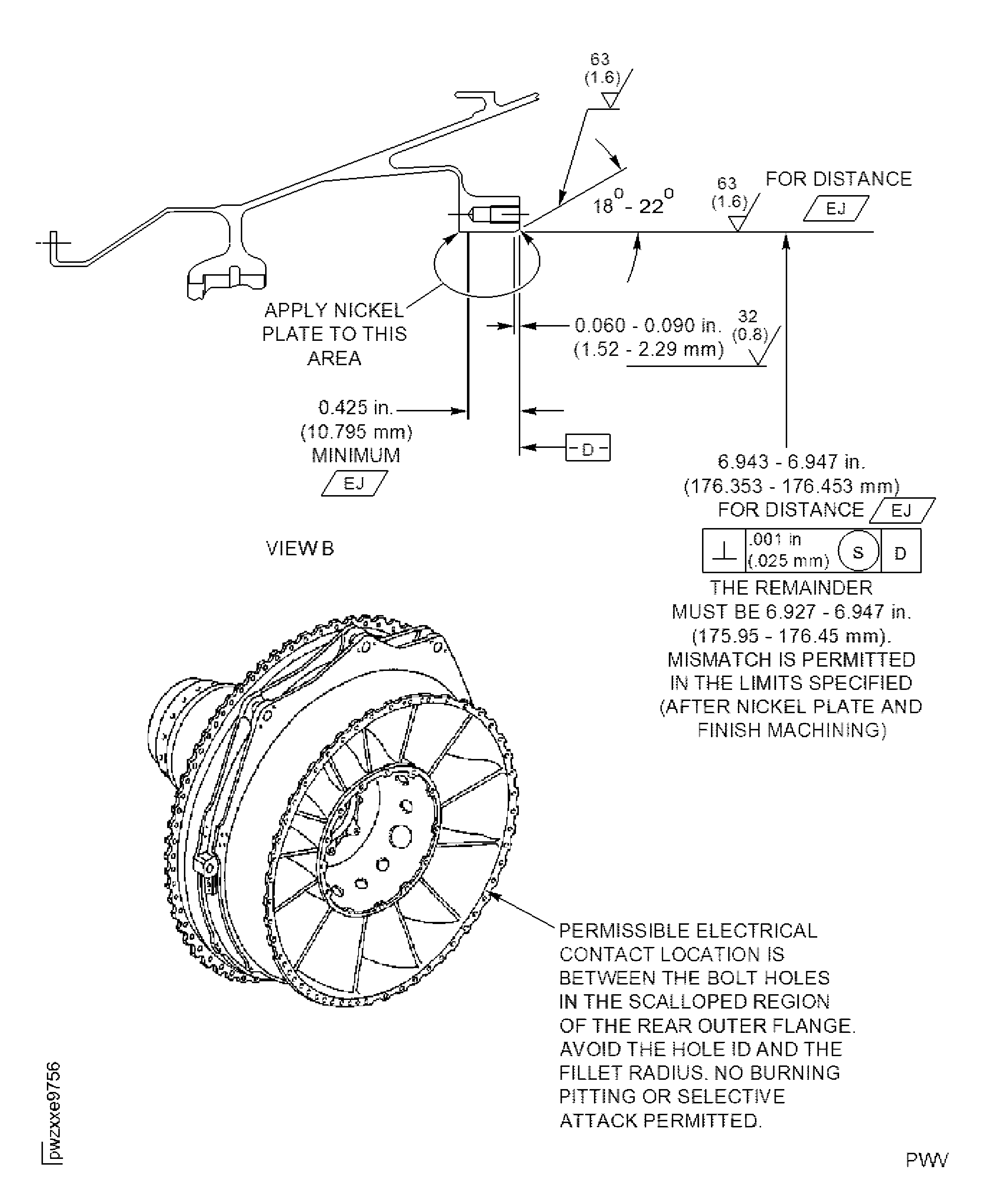 Repair Details and Dimensions