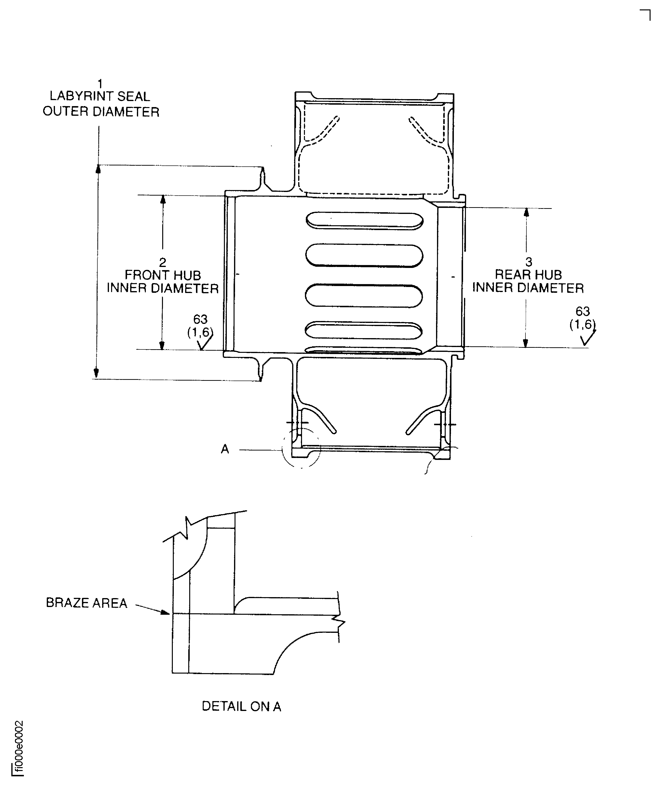 Locations - deoiler impellor
