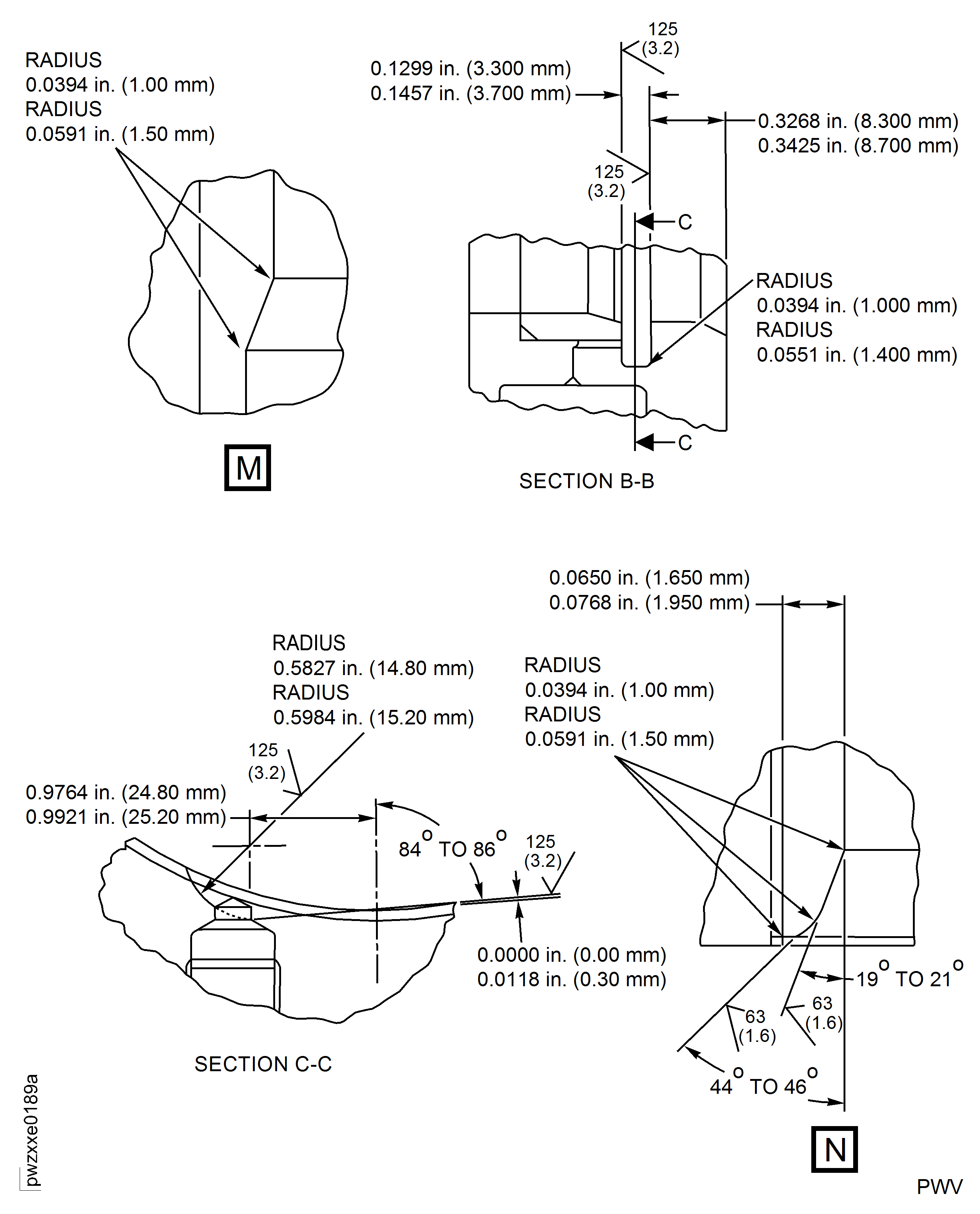 Repair Details And Dimensions