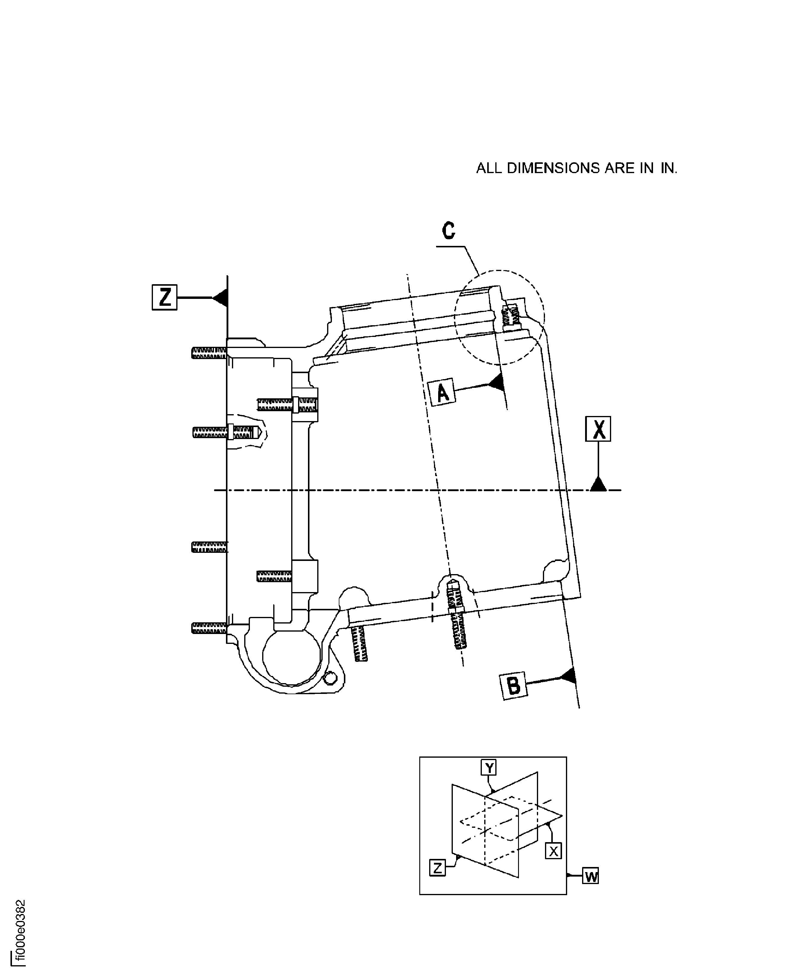 Repair details and dimensions