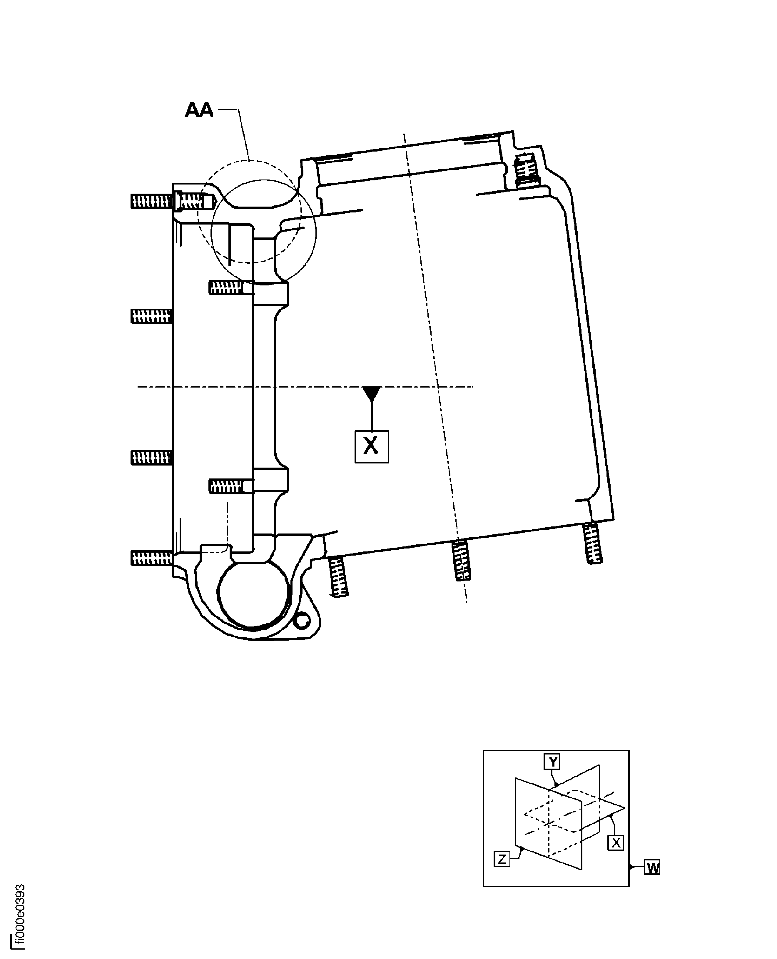 Nickel plate the bearing support seat diameter