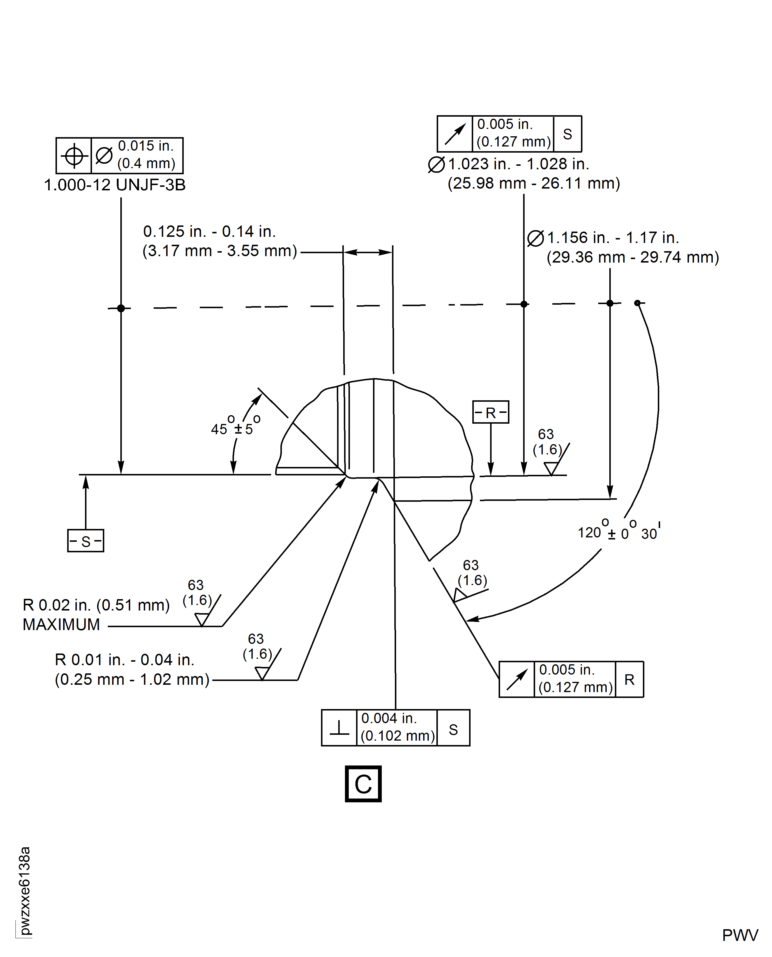 Repair Details and Dimensions