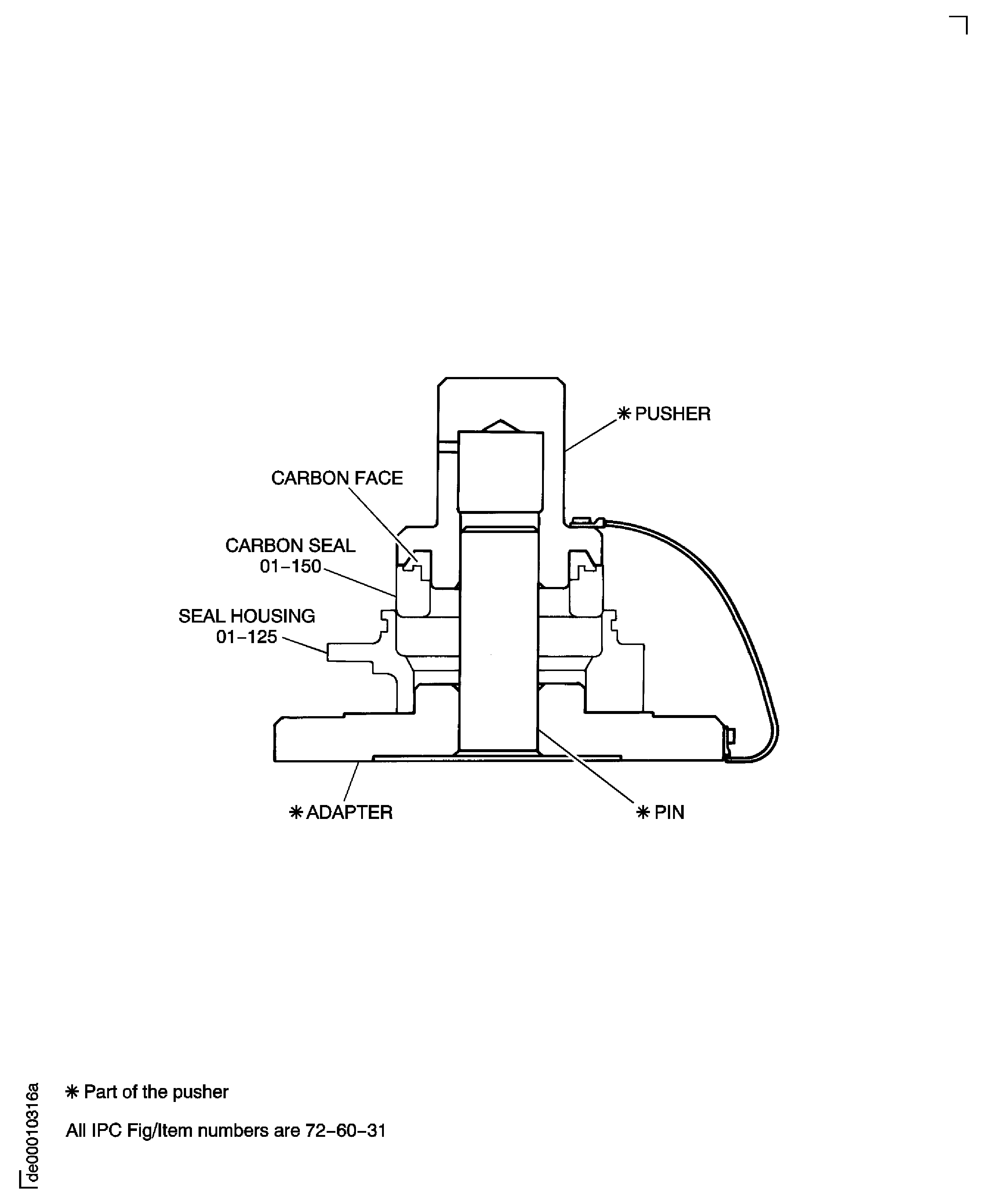 Install the Carbon Seal in to the Seal Housing
