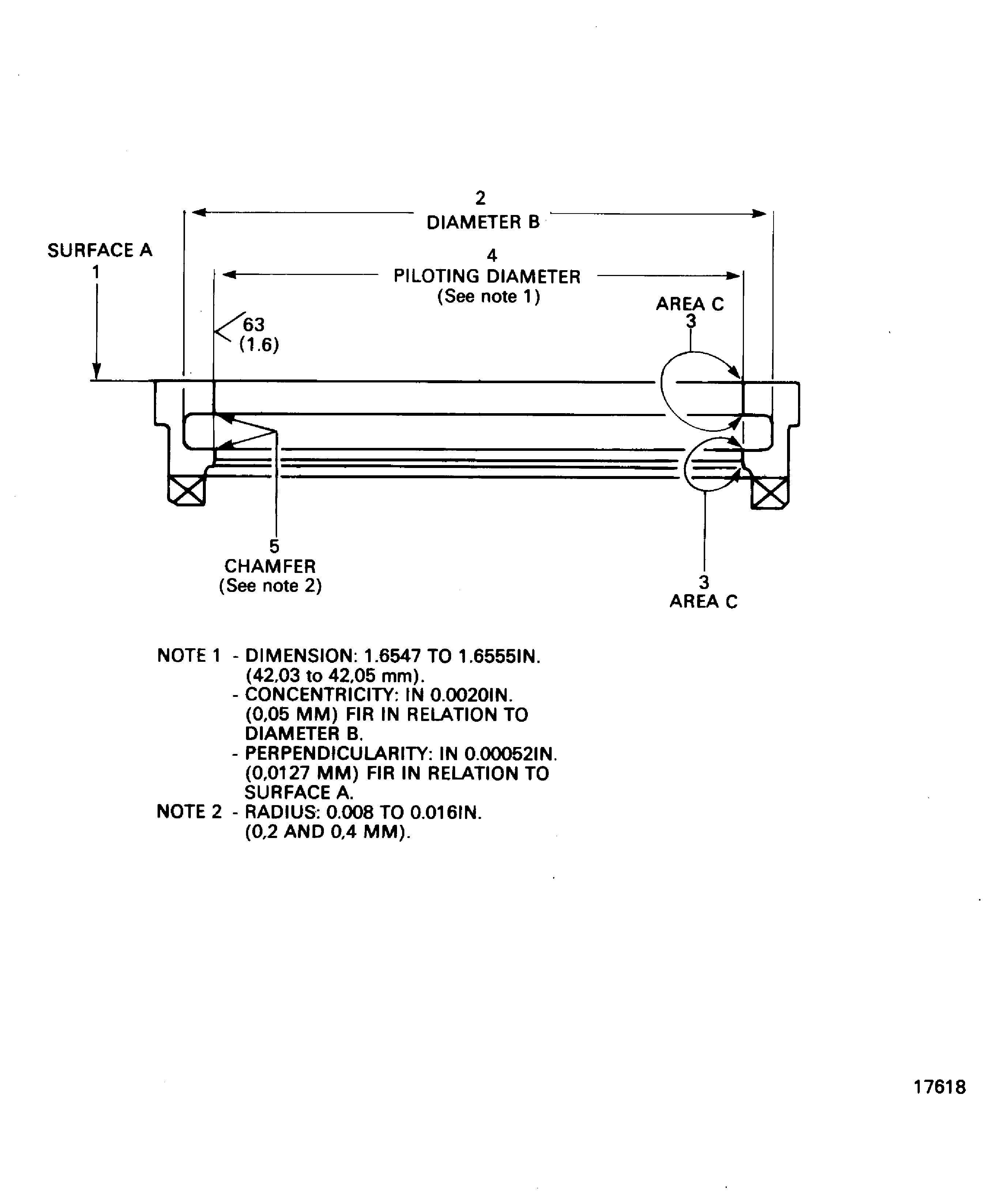 Repair details and dimensions