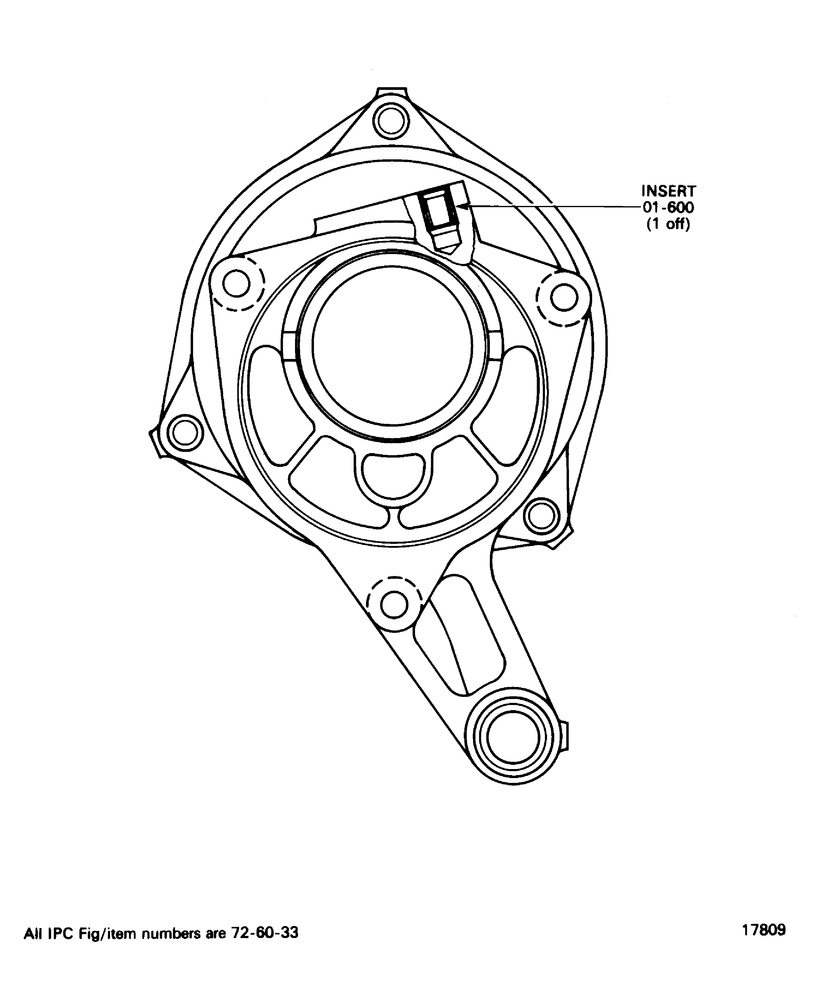 Replace damaged or loose insert