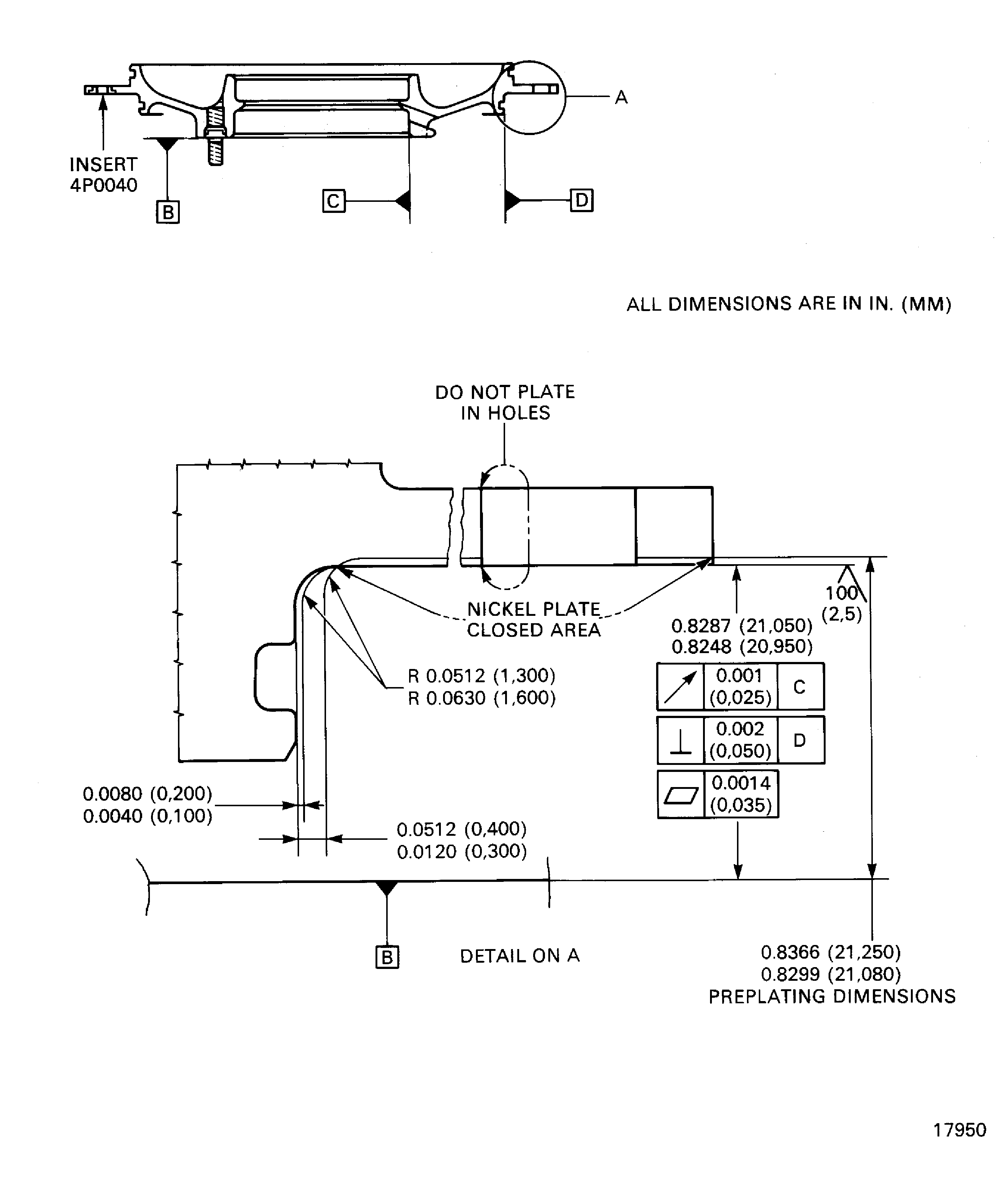 Repair Details and Dimensions