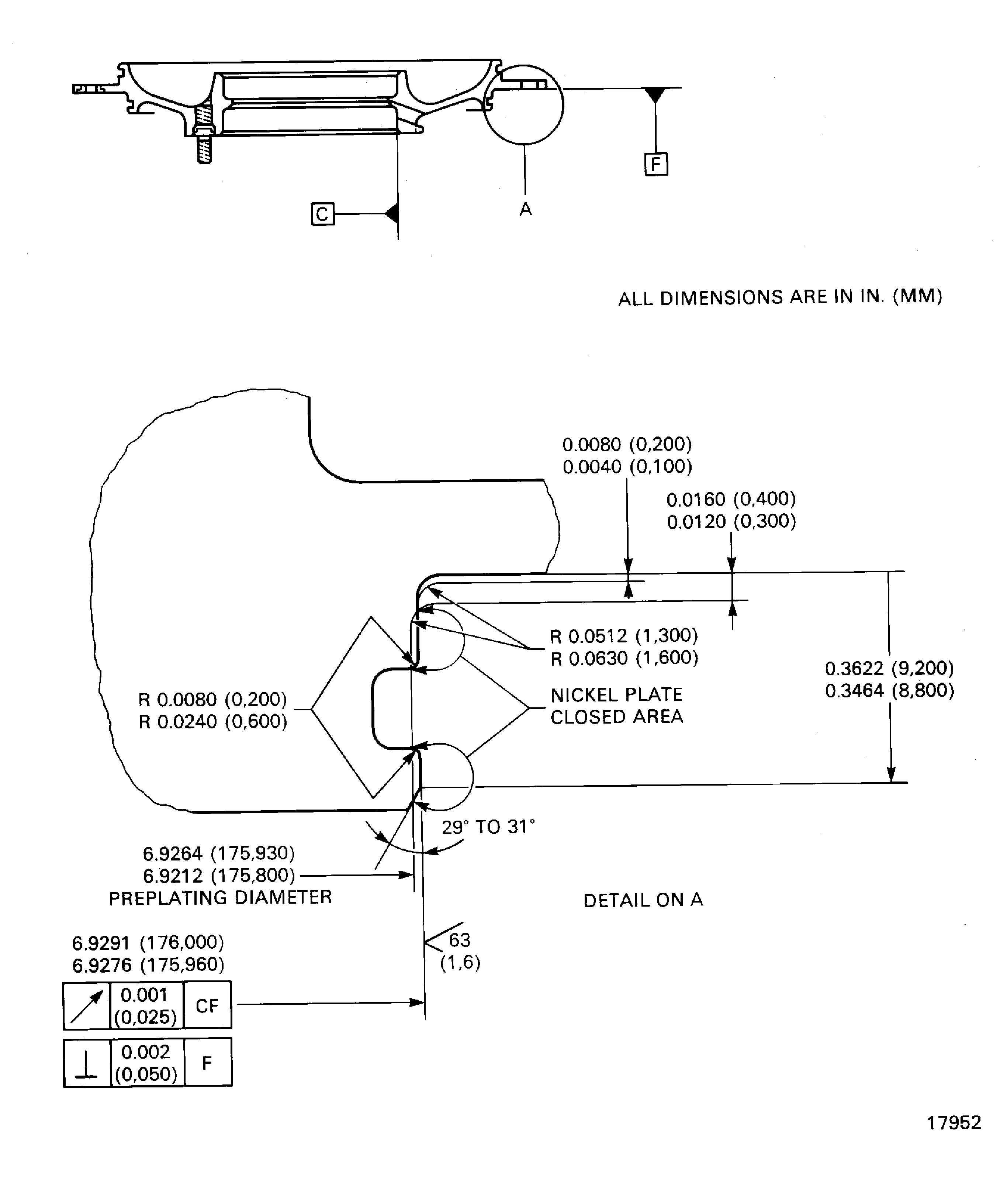 Repair Details and Dimensions