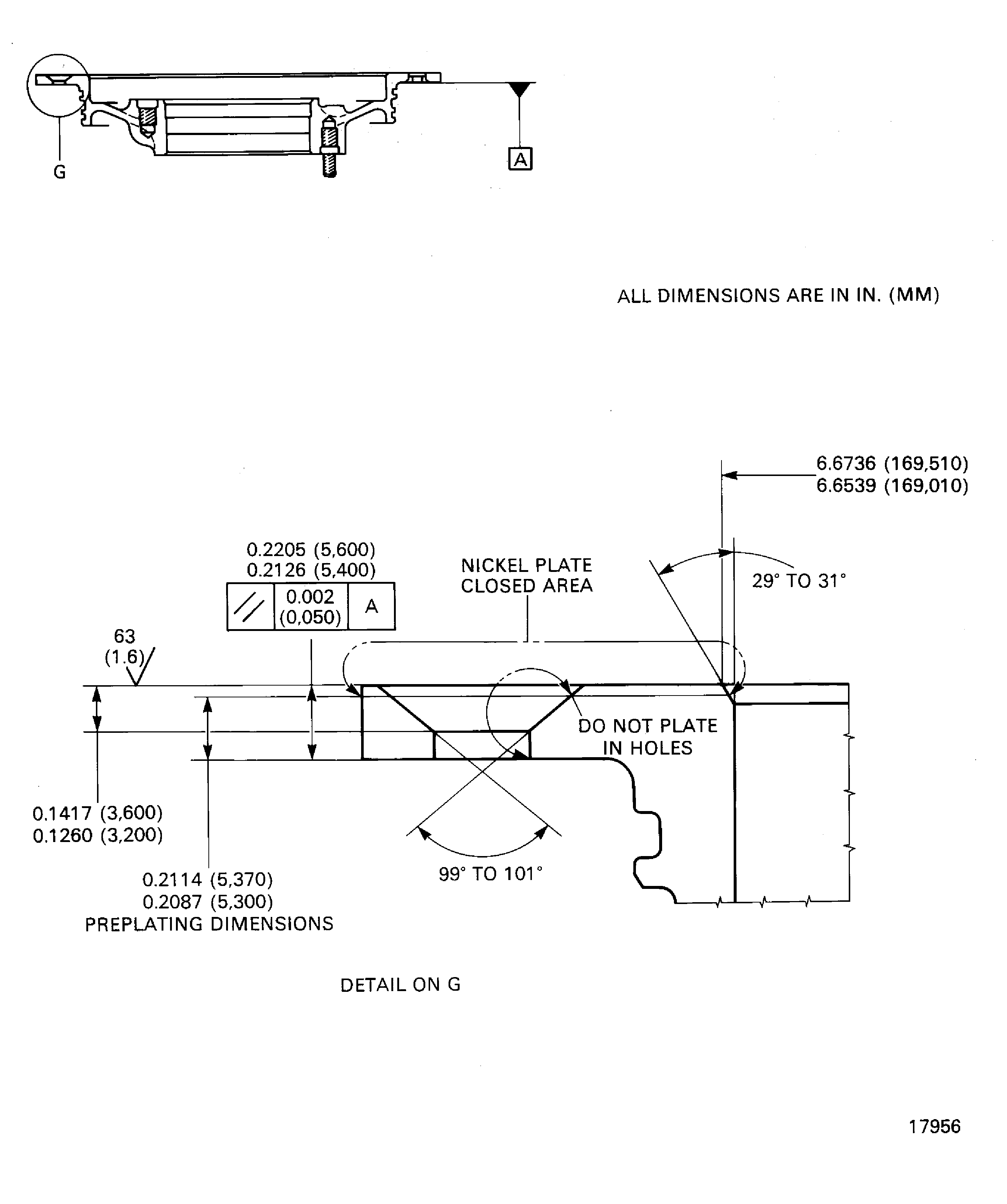 Repair Details and Dimensions