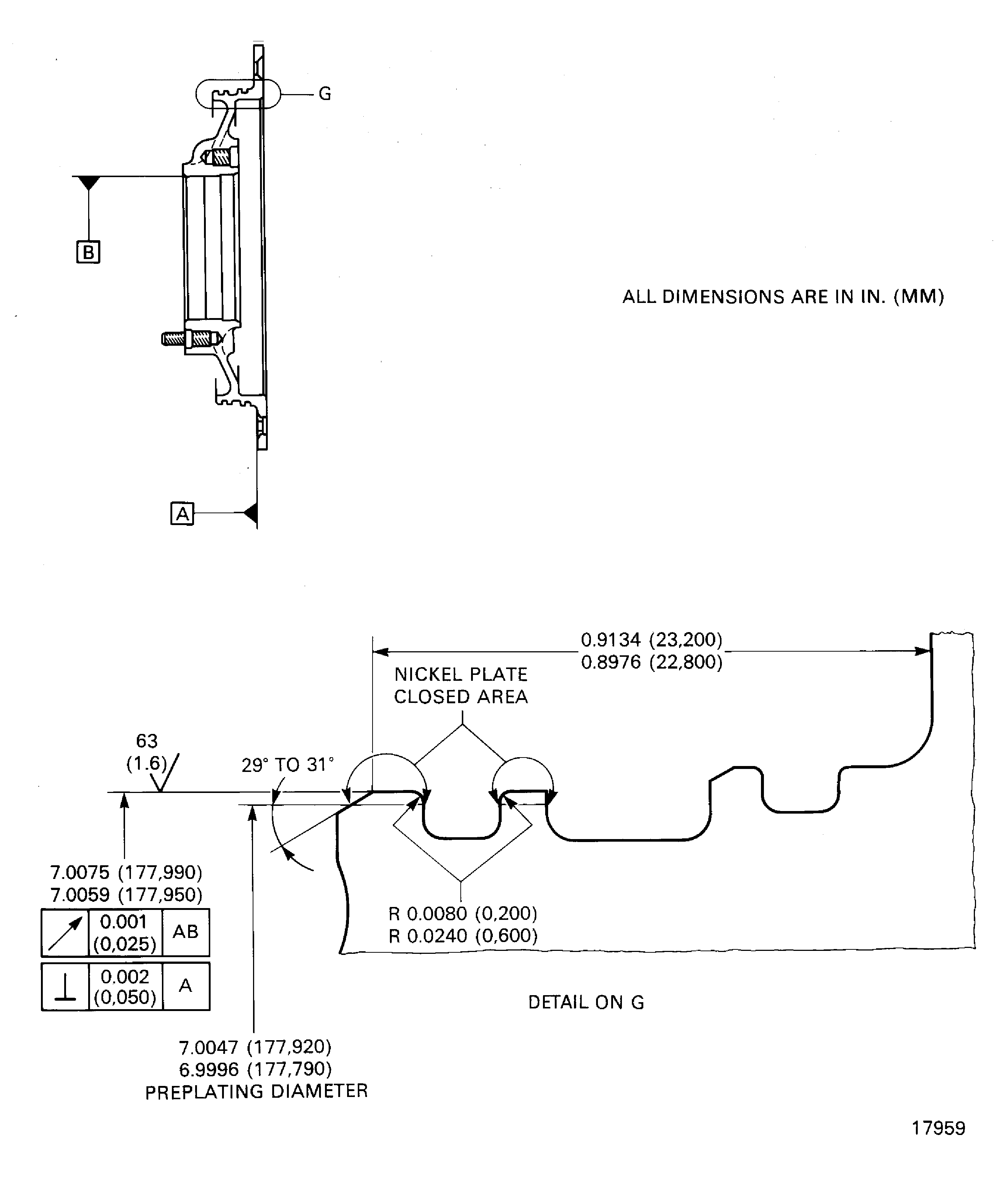 Repair Details and Dimensions