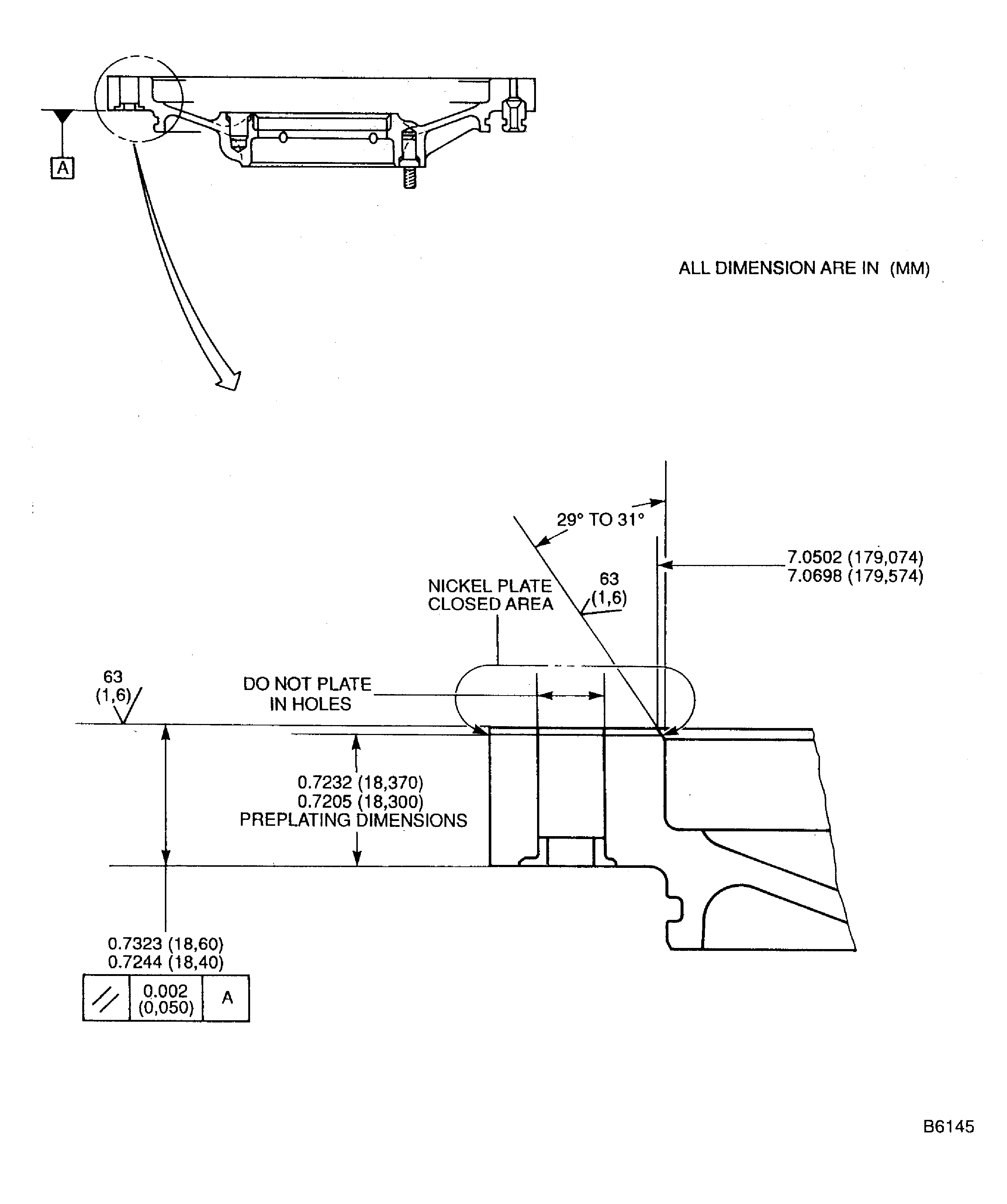 Repair Details and Dimensions