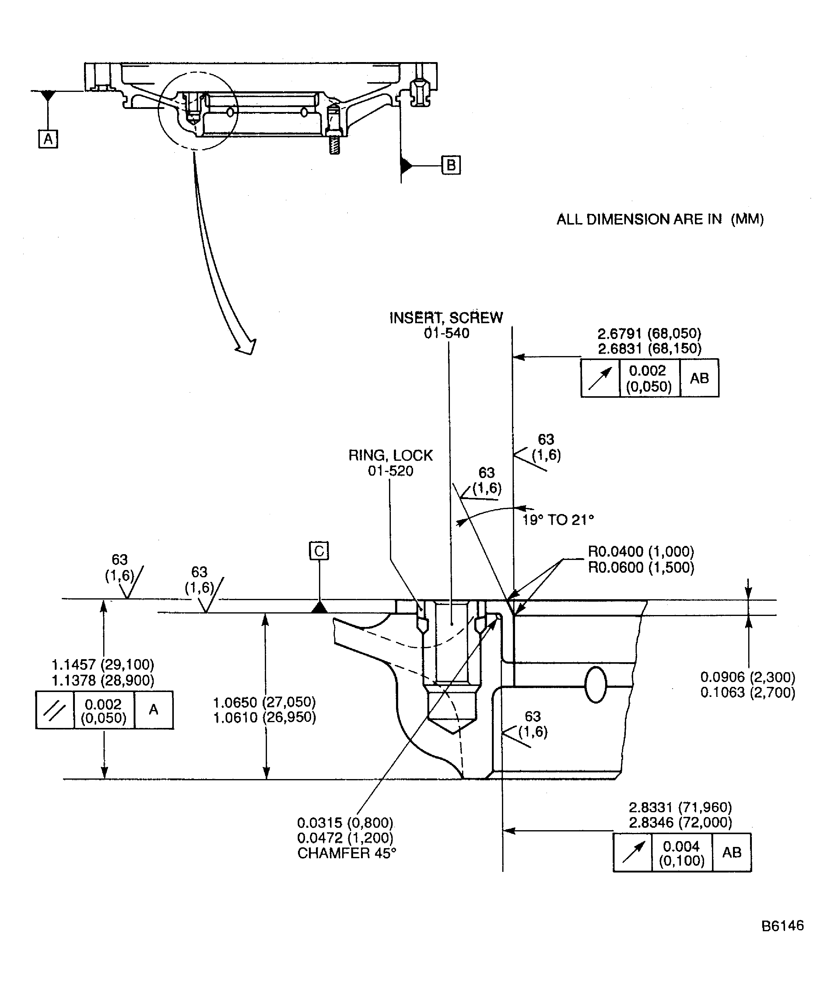 Repair Details And Dimensions