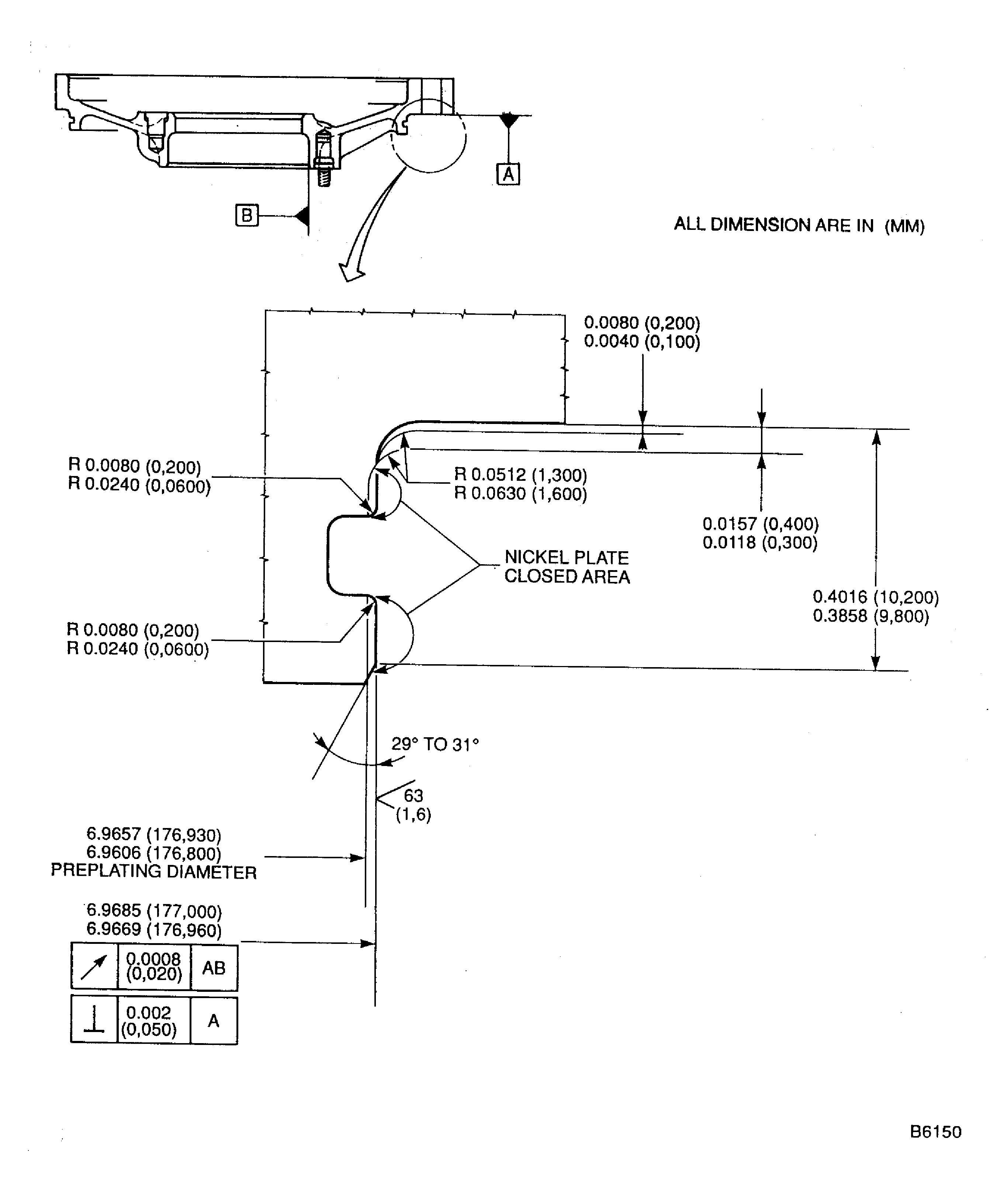 Repair Details and Dimensions