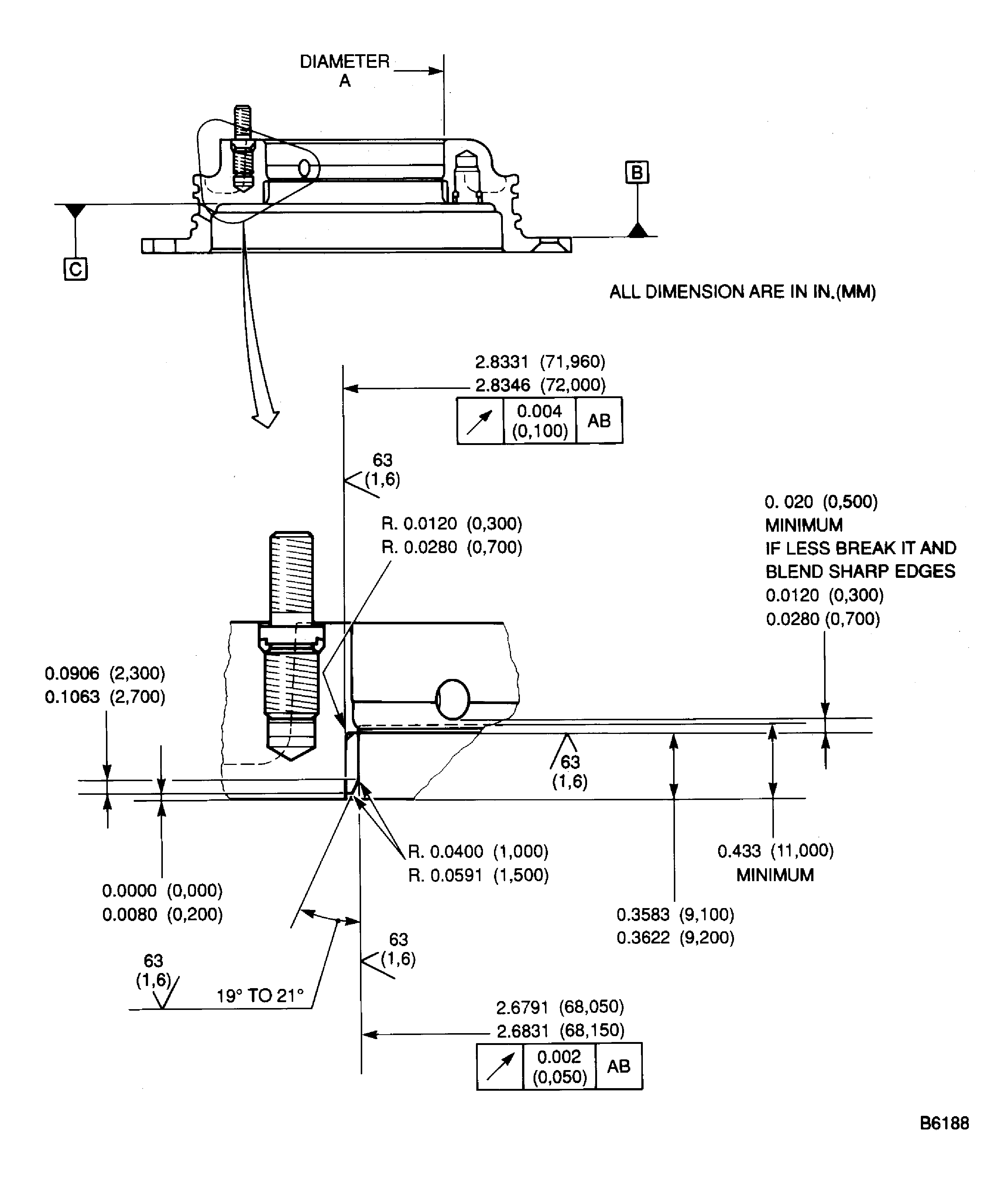 Repair The Seal Housing Seat