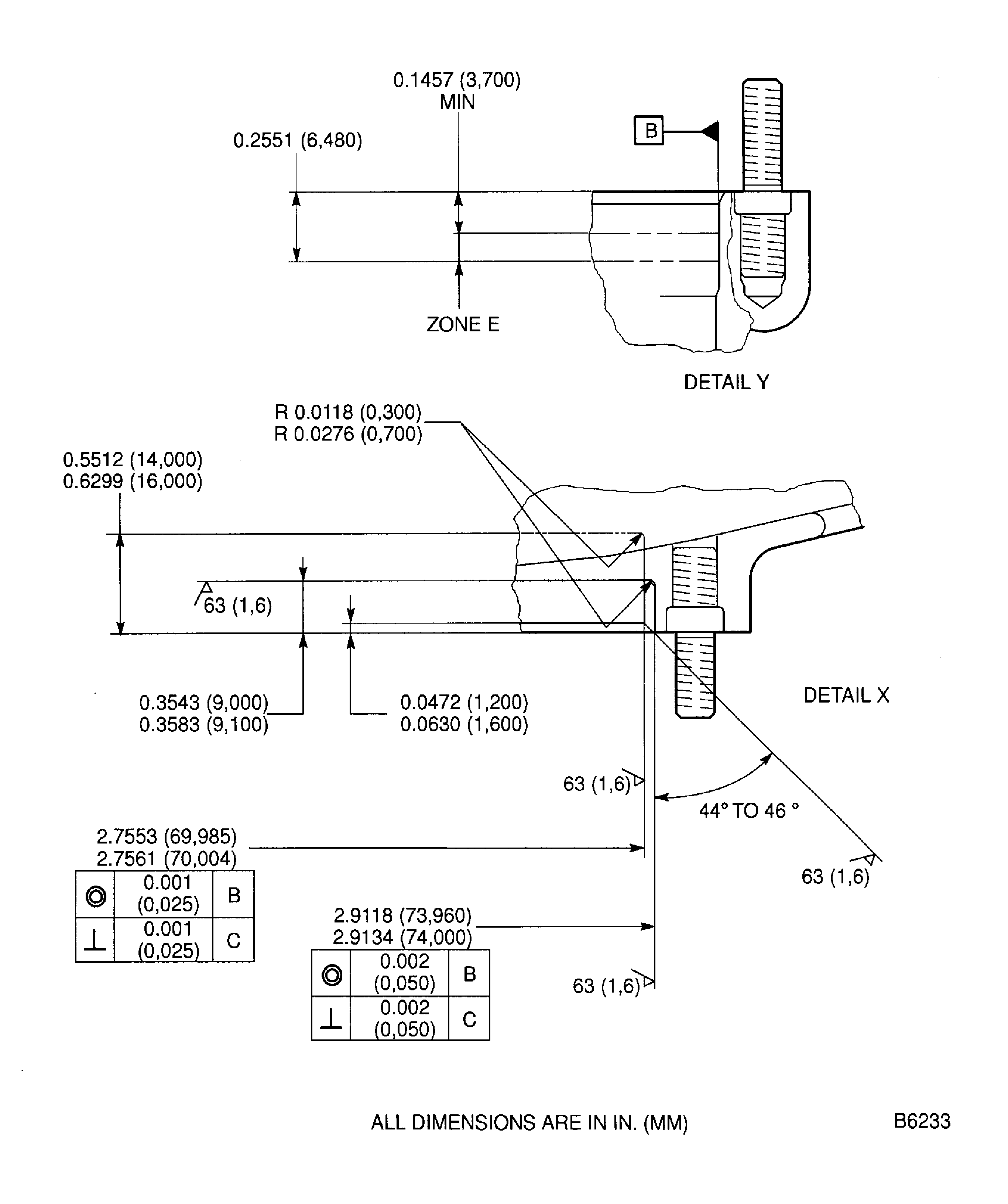 Repair Details And Dimensions