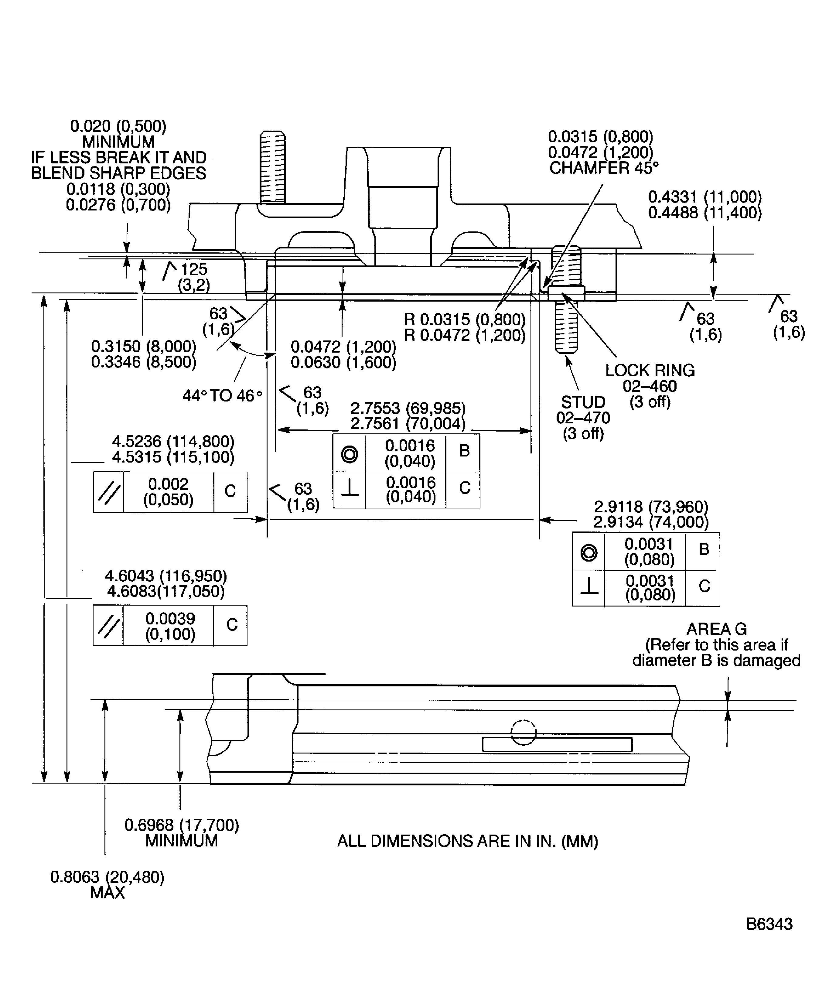 Repair Details And Dimensions