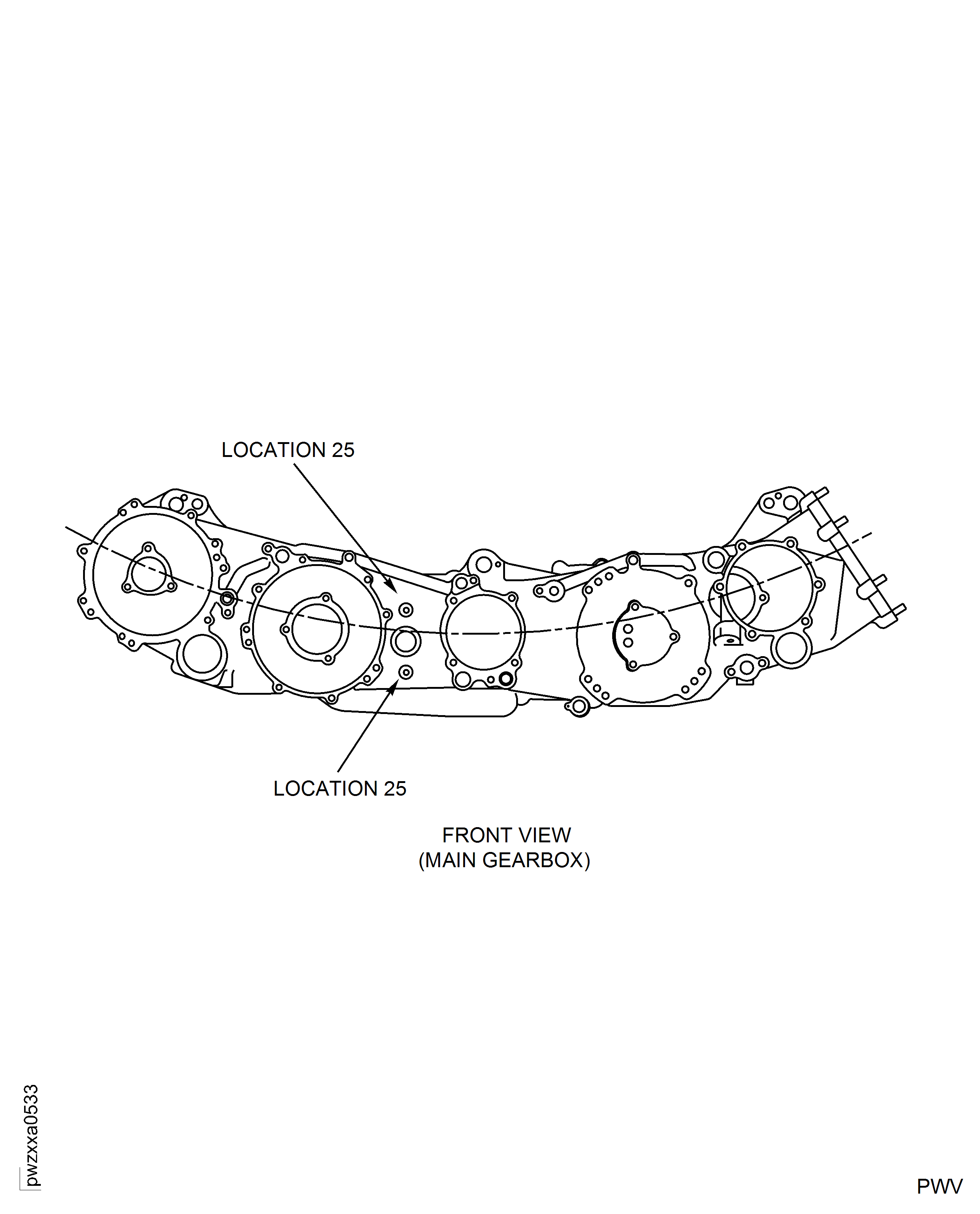 Location of Crank Cover Studs/Holes