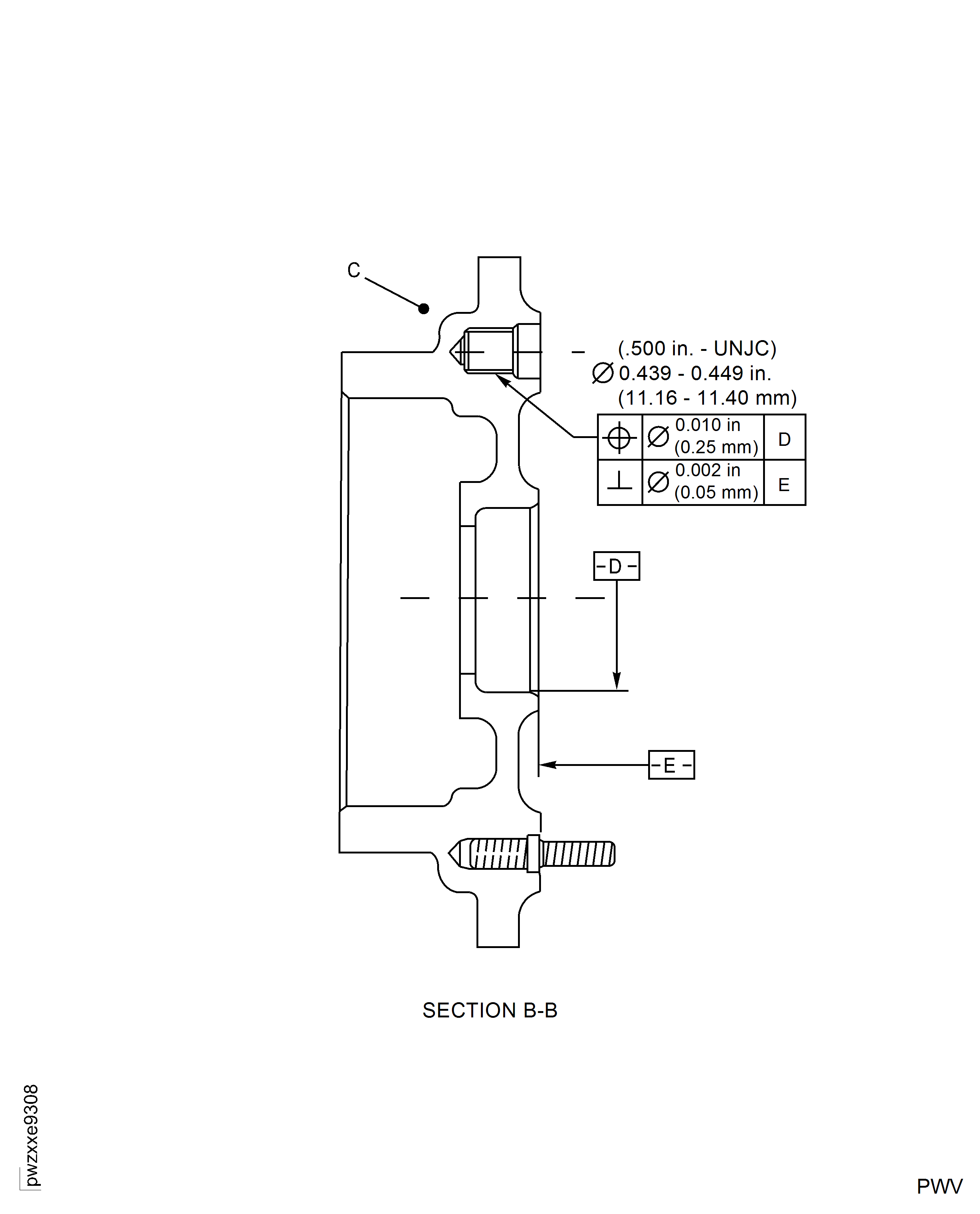 Repair details and dimensions