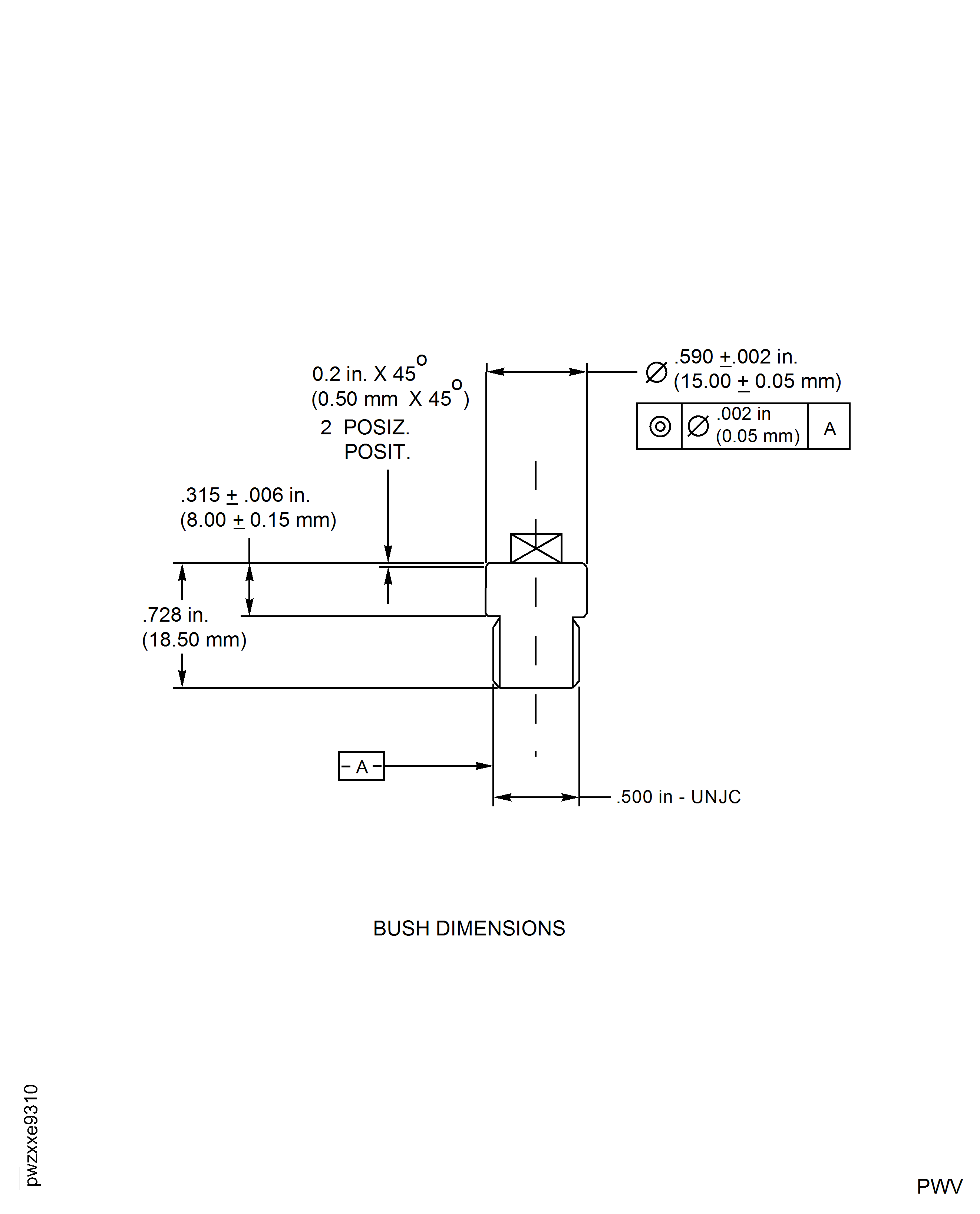 Repair details and dimensions