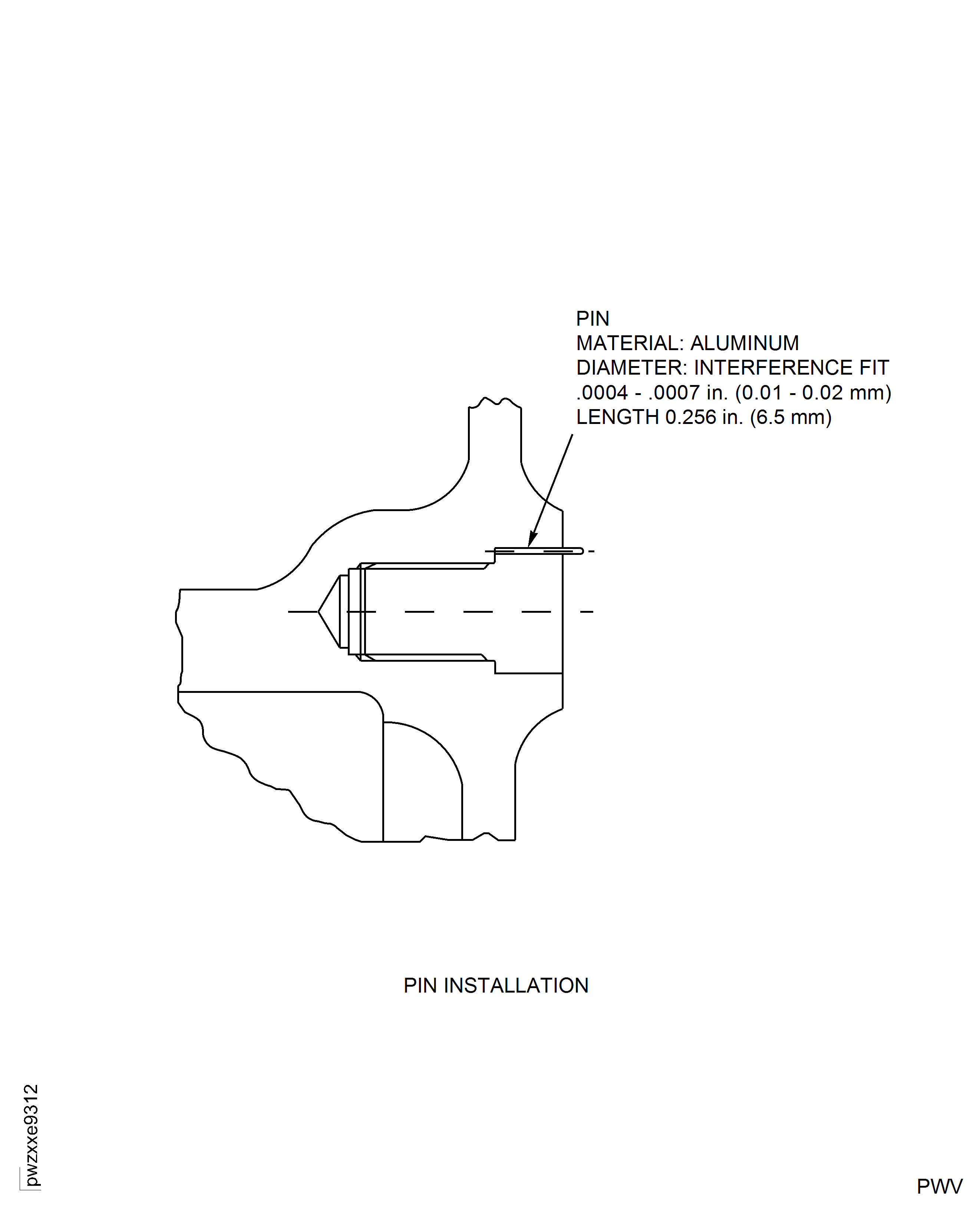 Repair details and dimensions