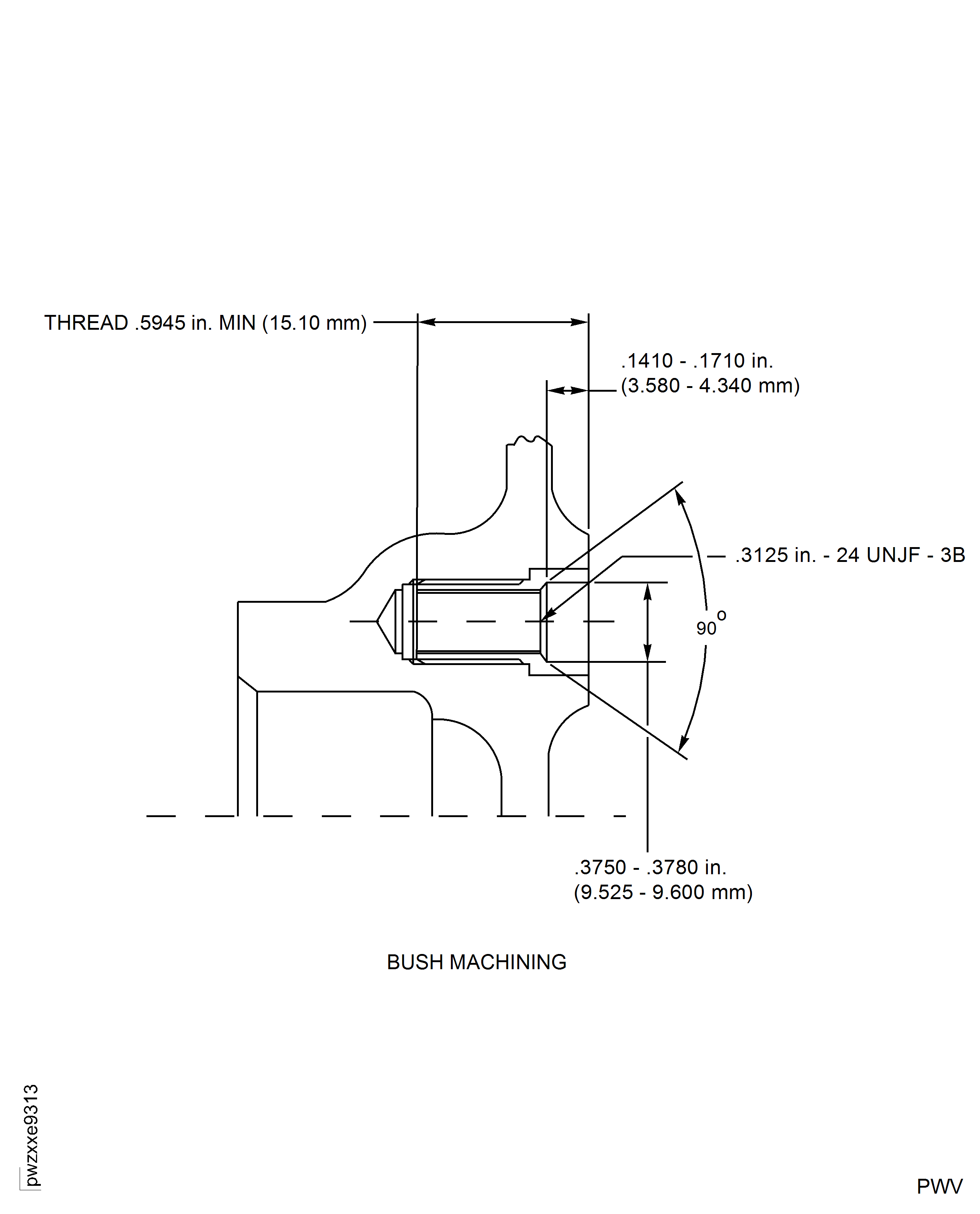 Repair details and dimensions