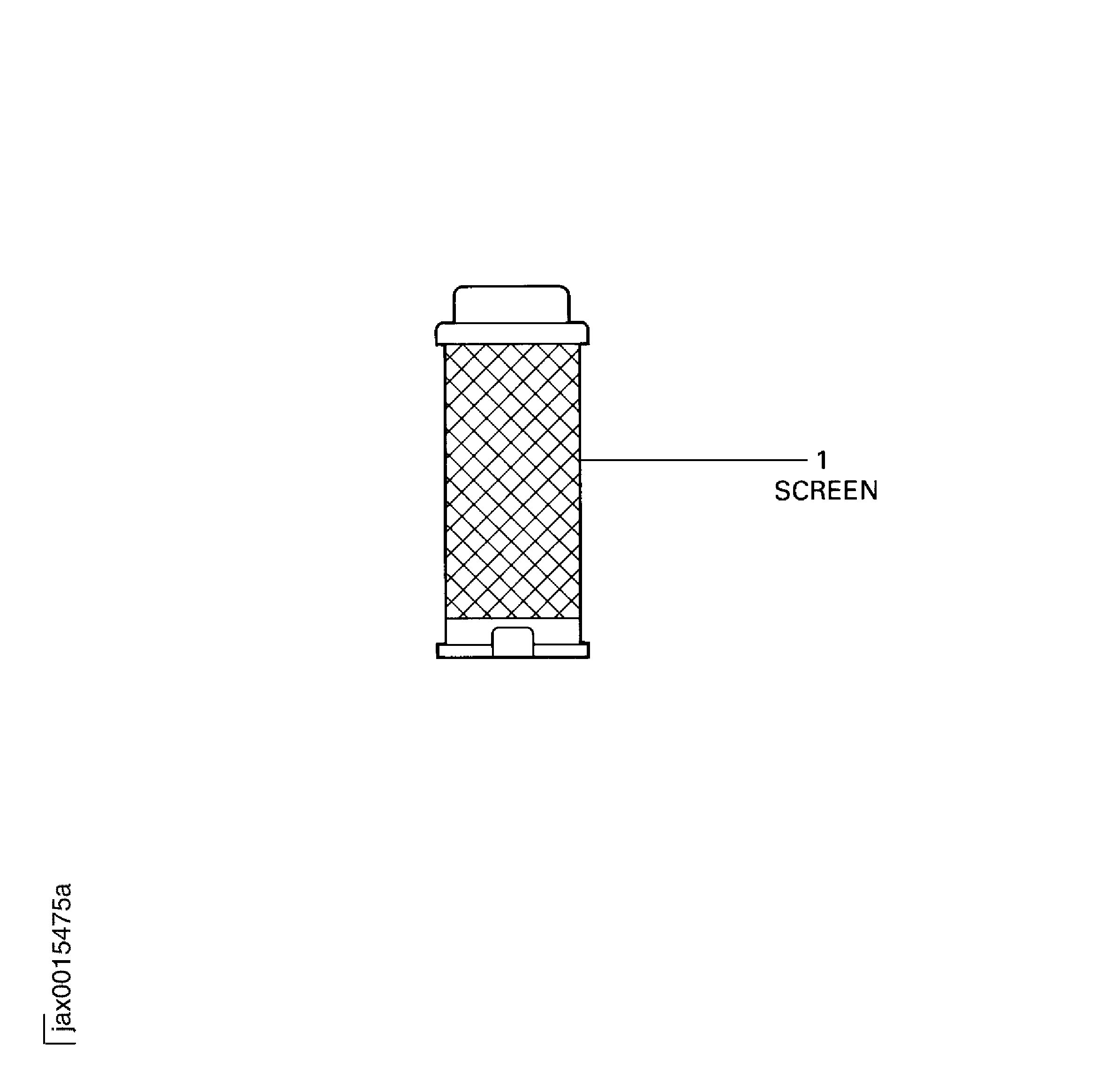Locations on the Strainer Element Assembly
