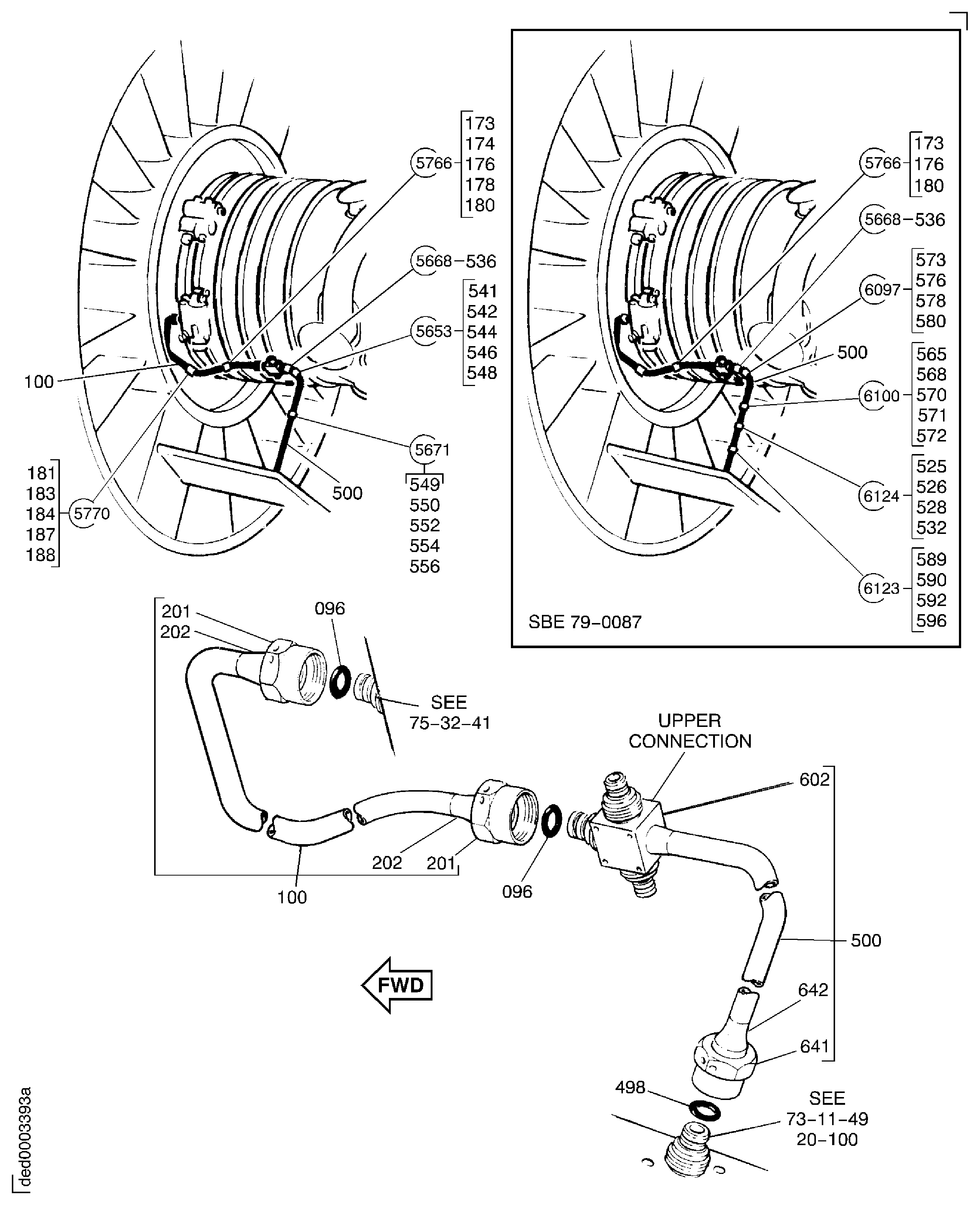 FUEL TUBES ENGINE