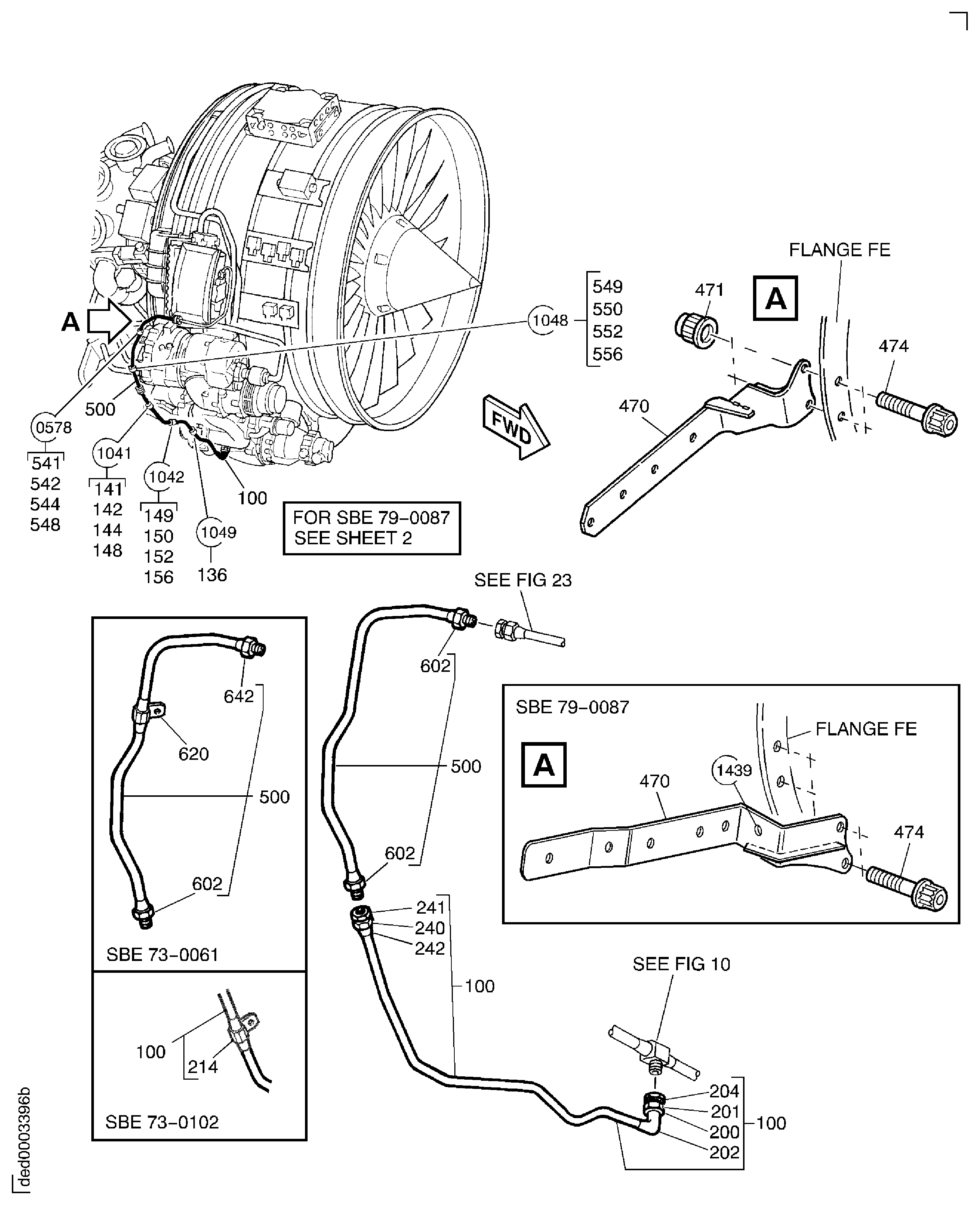 FUEL TUBES ENGINE