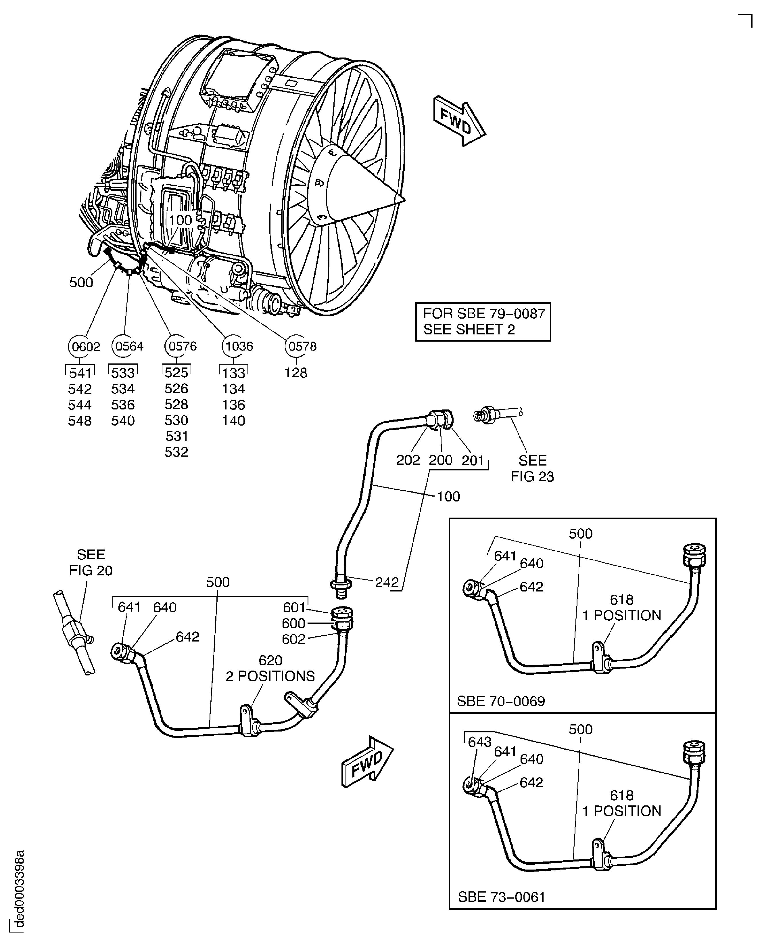 FUEL TUBES ENGINE