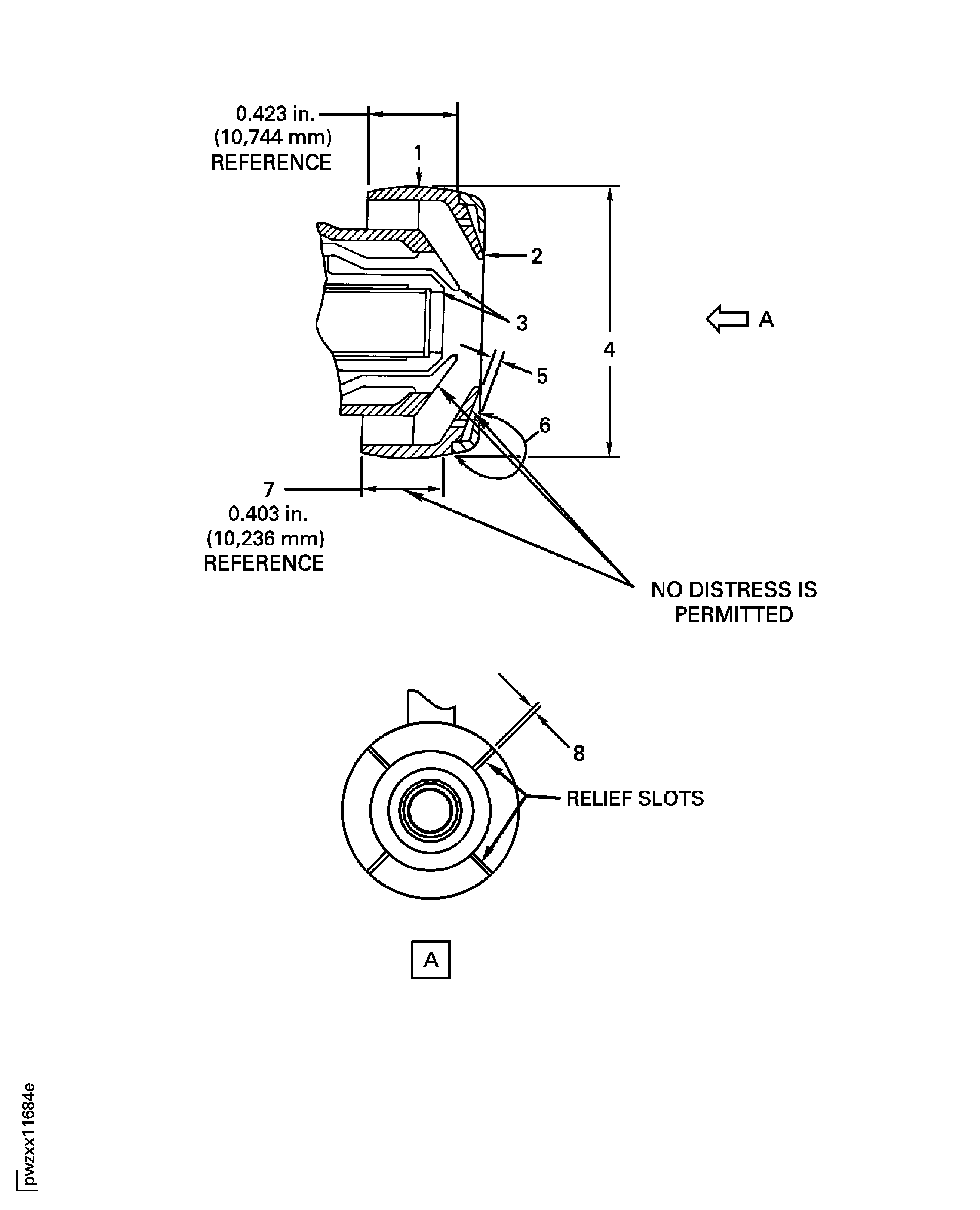 Fuel Nozzle and Support Assembly Inspection Locations