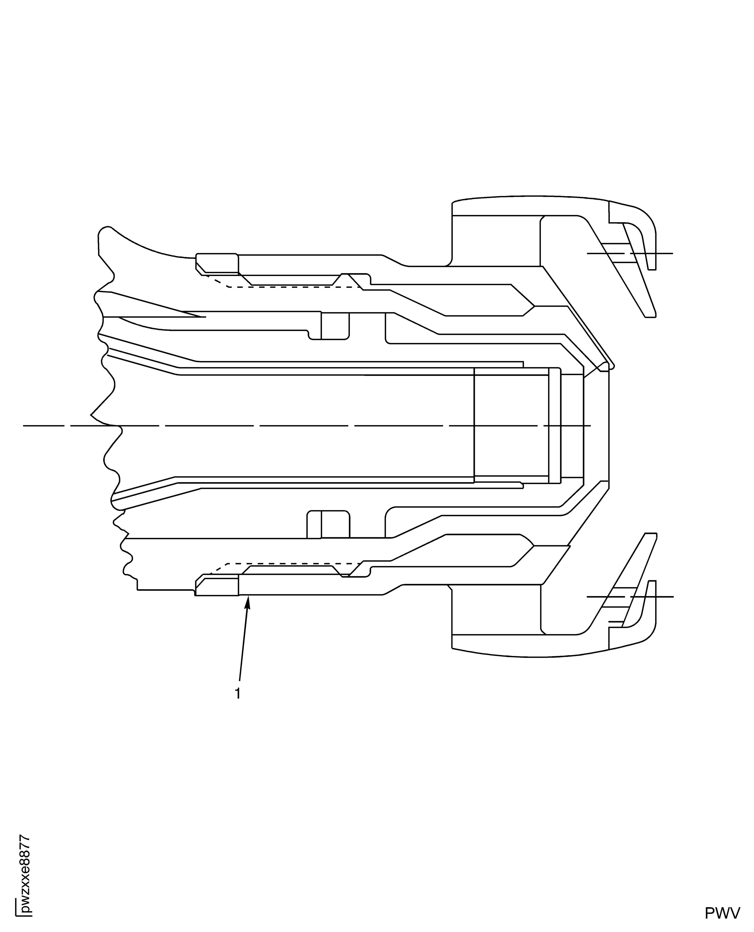 Fuel Nozzle and Support Assembly Inspection Locations