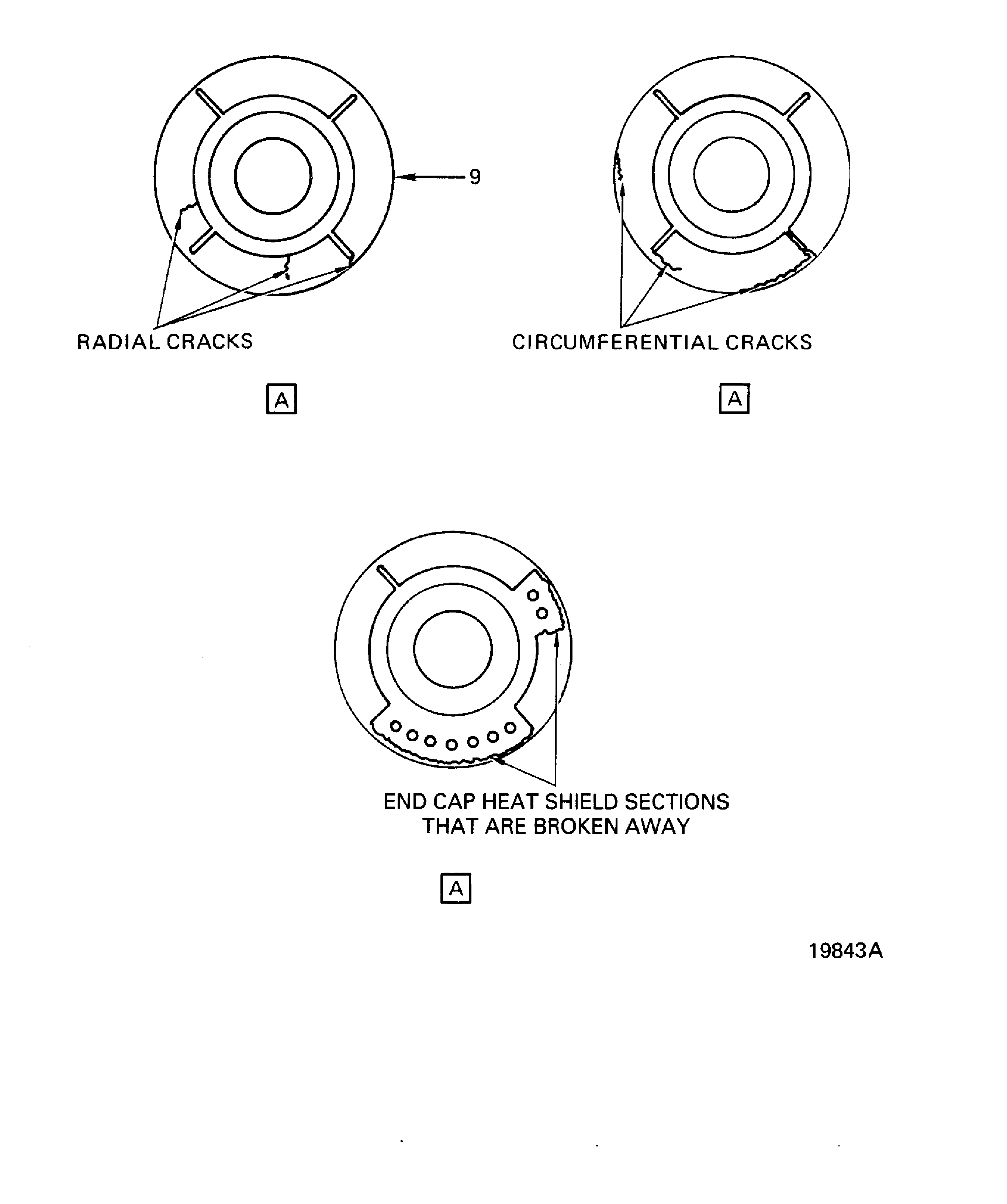Fuel Nozzle and Support Assembly Inspection Locations