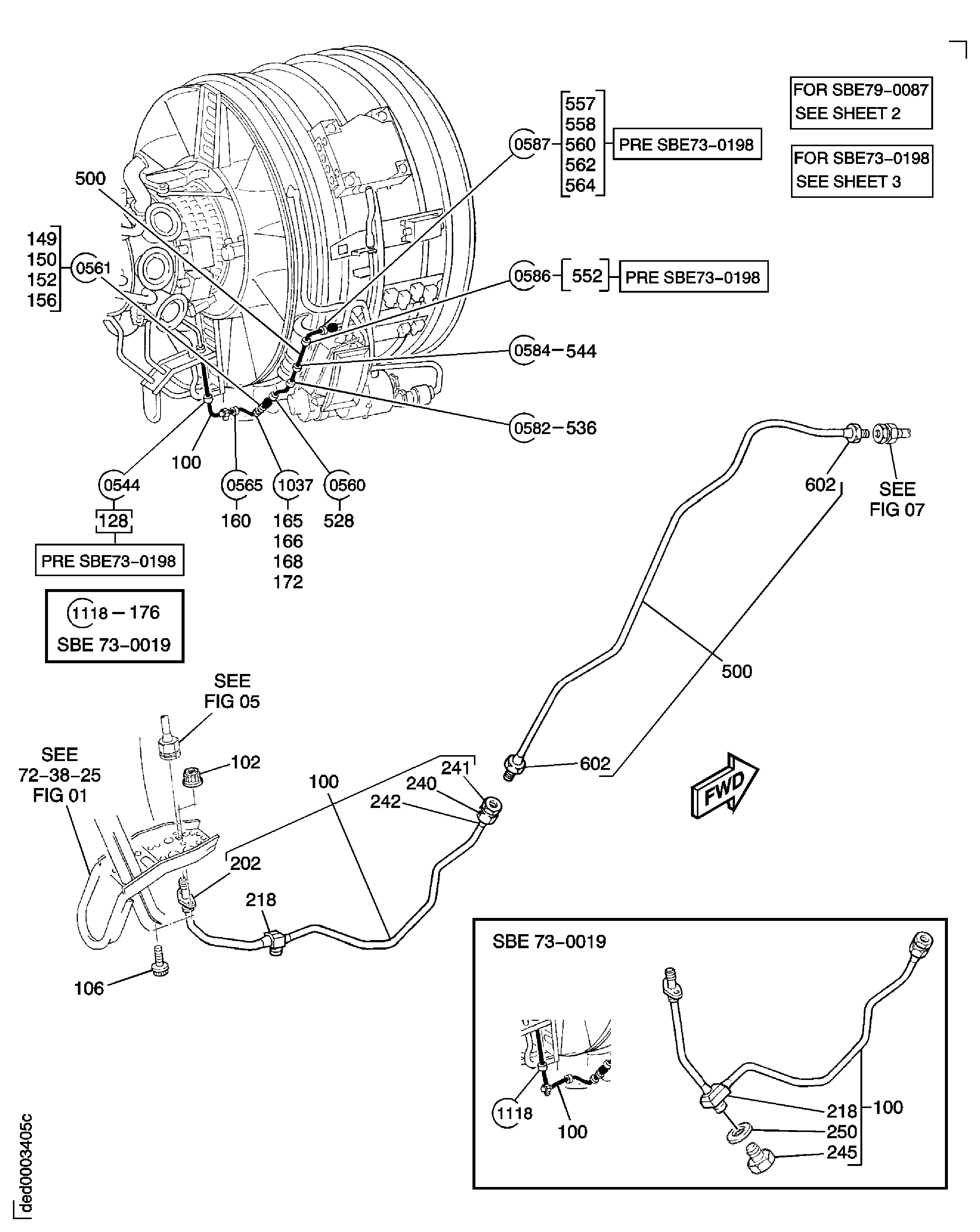 FUEL SYSTEM AIR TUBES