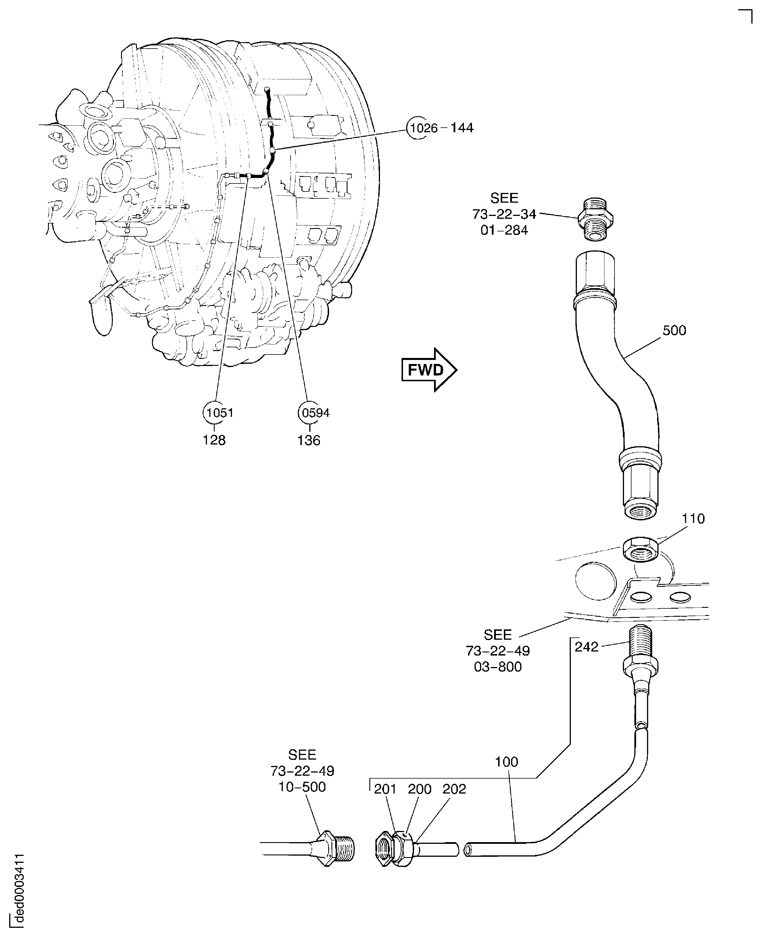 FUEL SYSTEM AIR TUBES