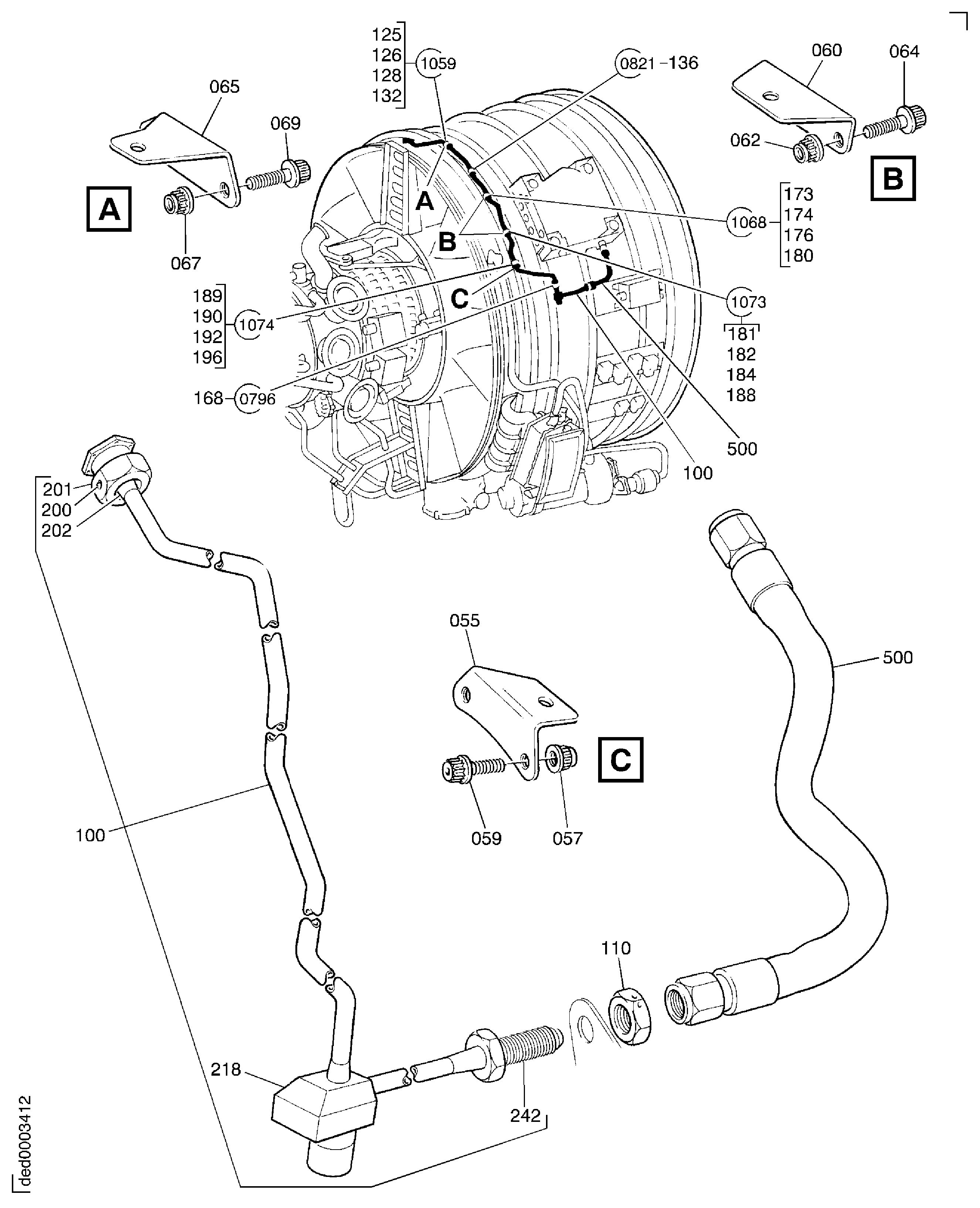 FUEL SYSTEM AIR TUBES