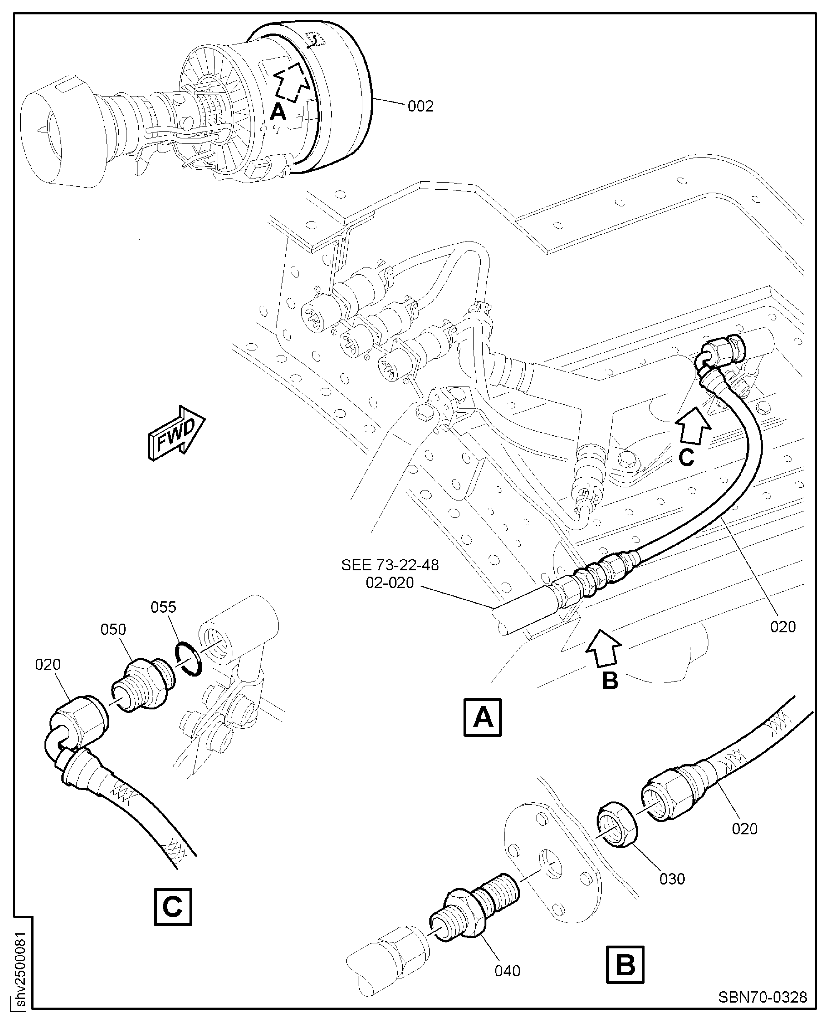 TUBES ASSY P2T2 PROBE