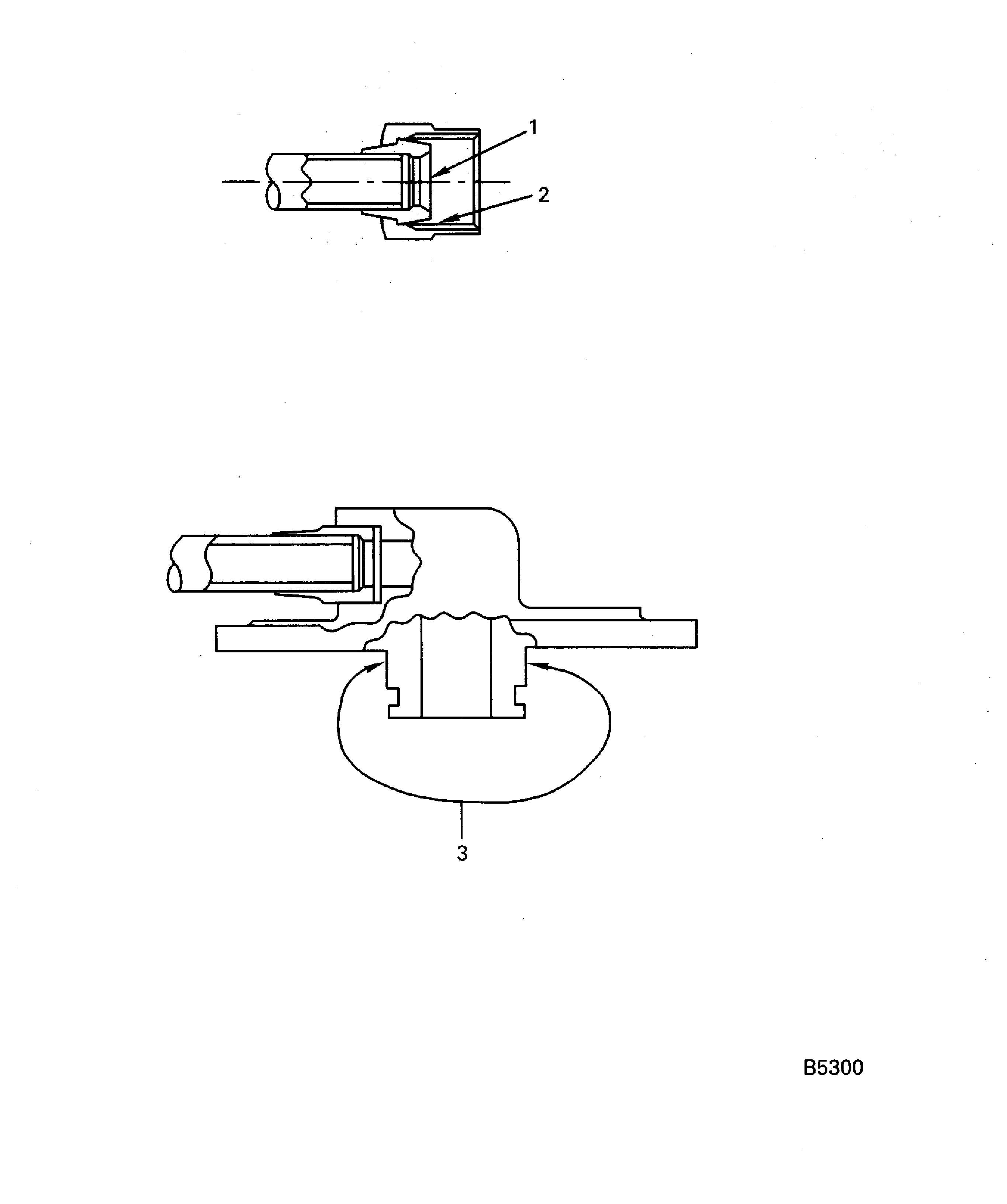 Right Pressure Control Tube Inspection Locations