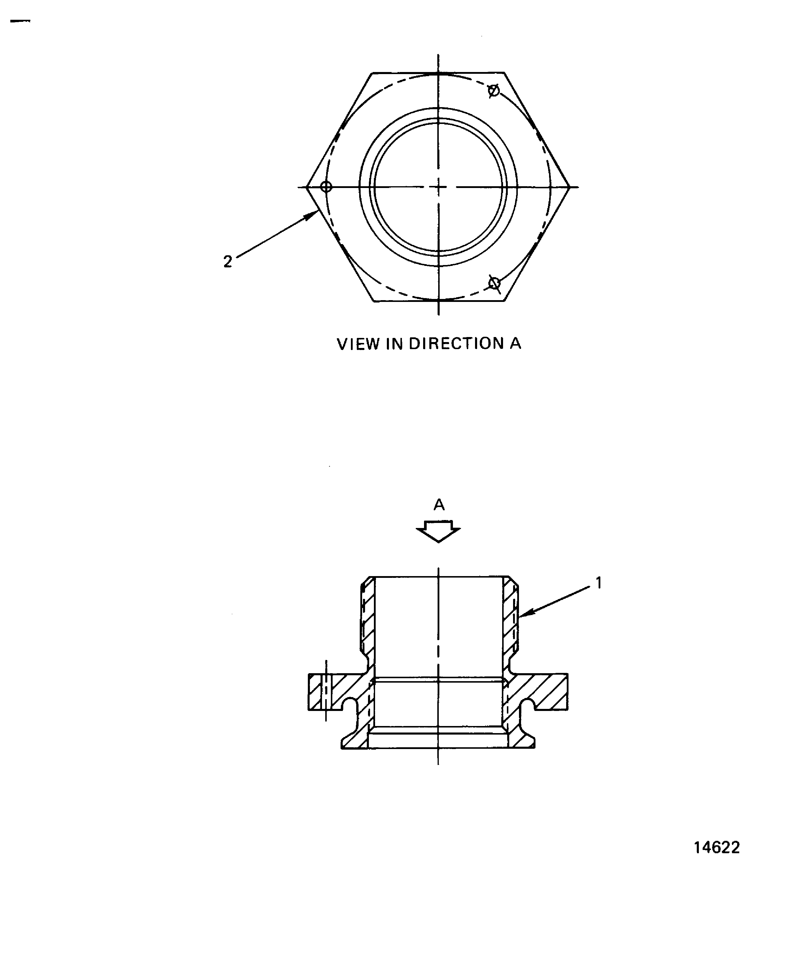 Screw thread inserts inspection locations