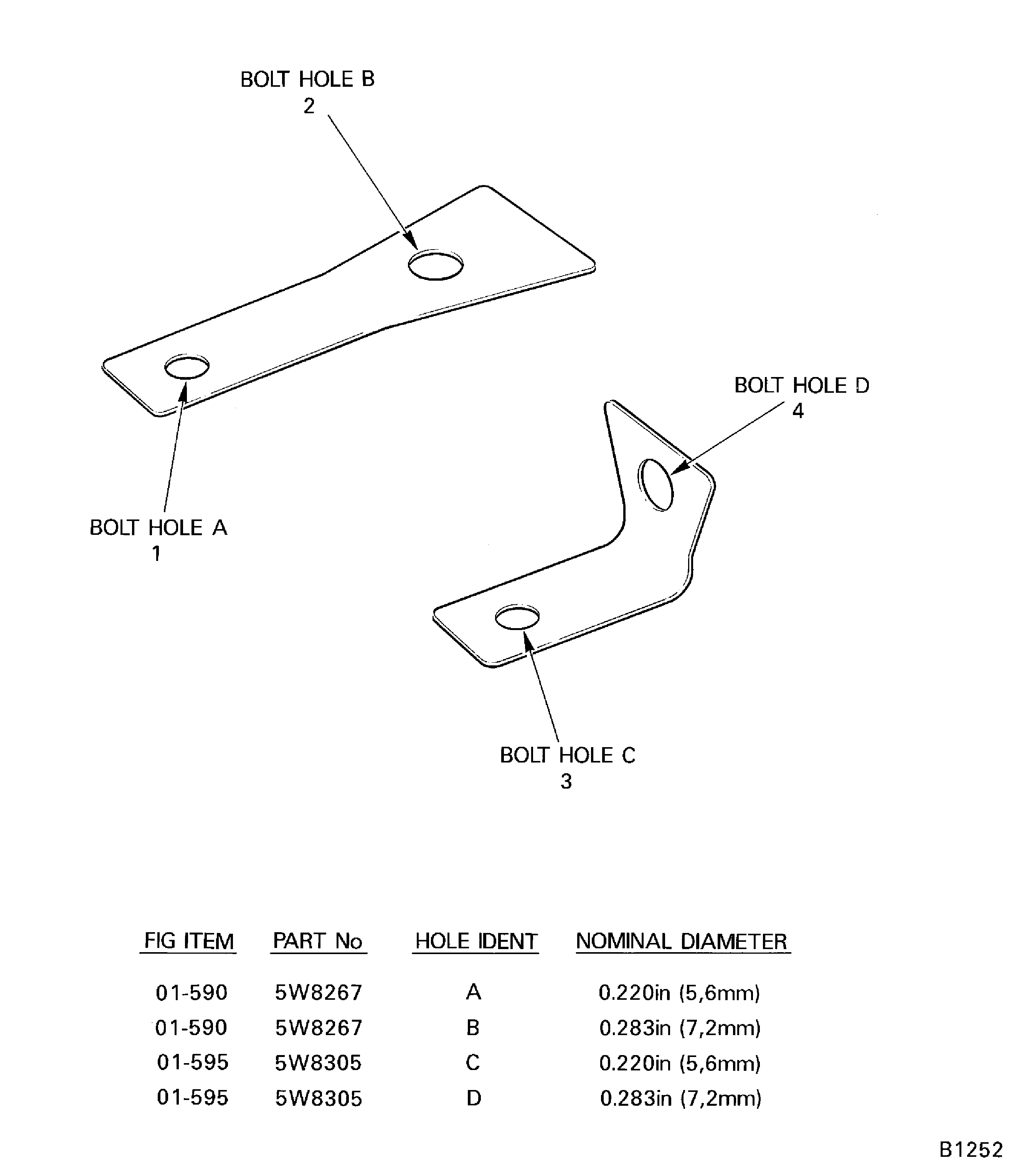 Brackets (01-590 And 01-595)