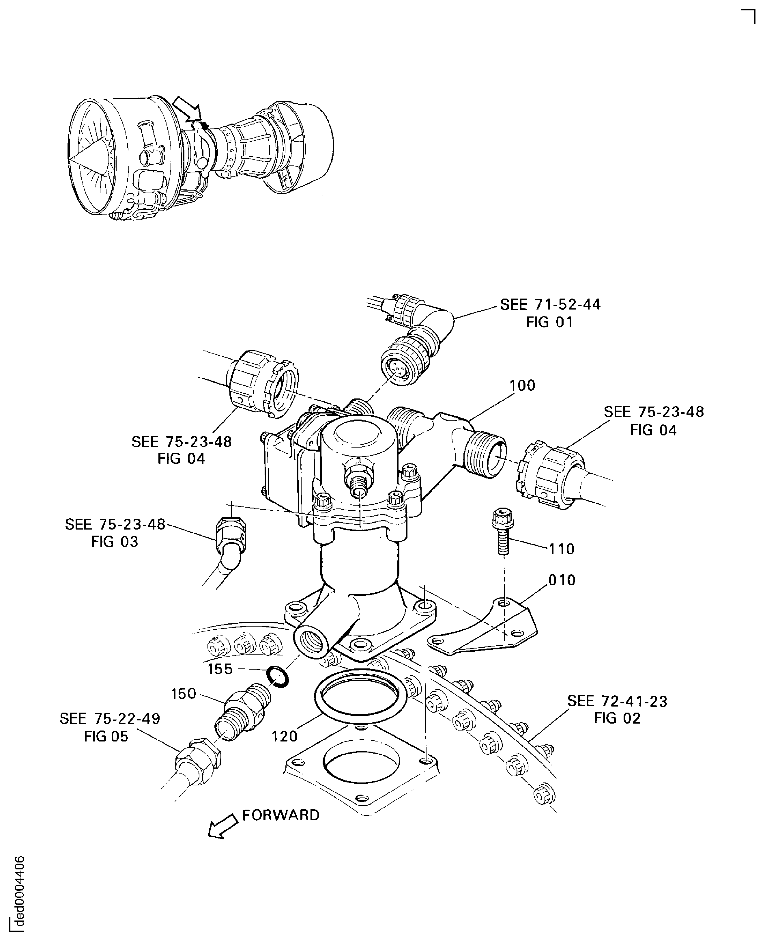 AIR-STAGE 10 TO HPT AIR VALVE
