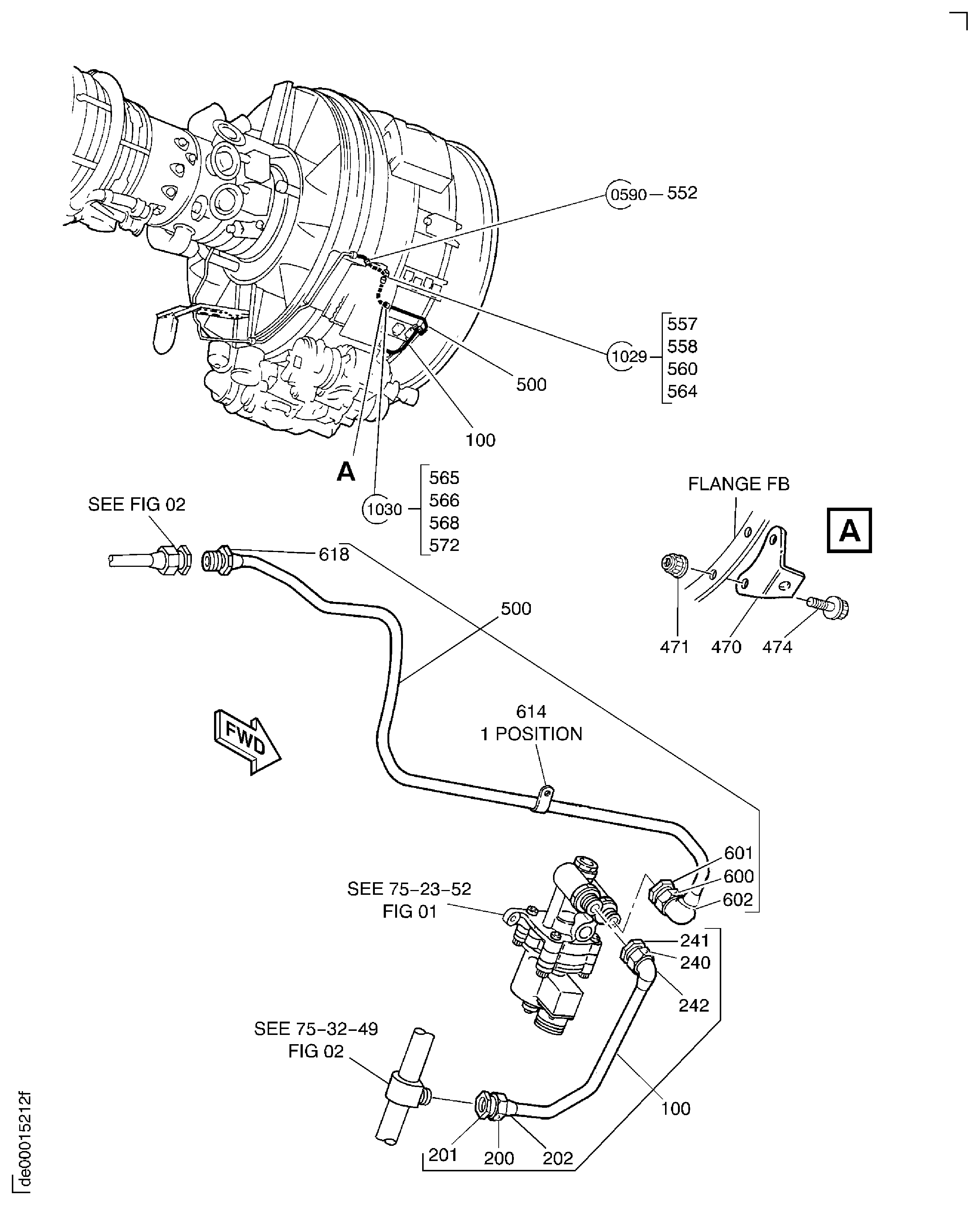 TURBINE COOLING CONTROLLED AIR TUBES