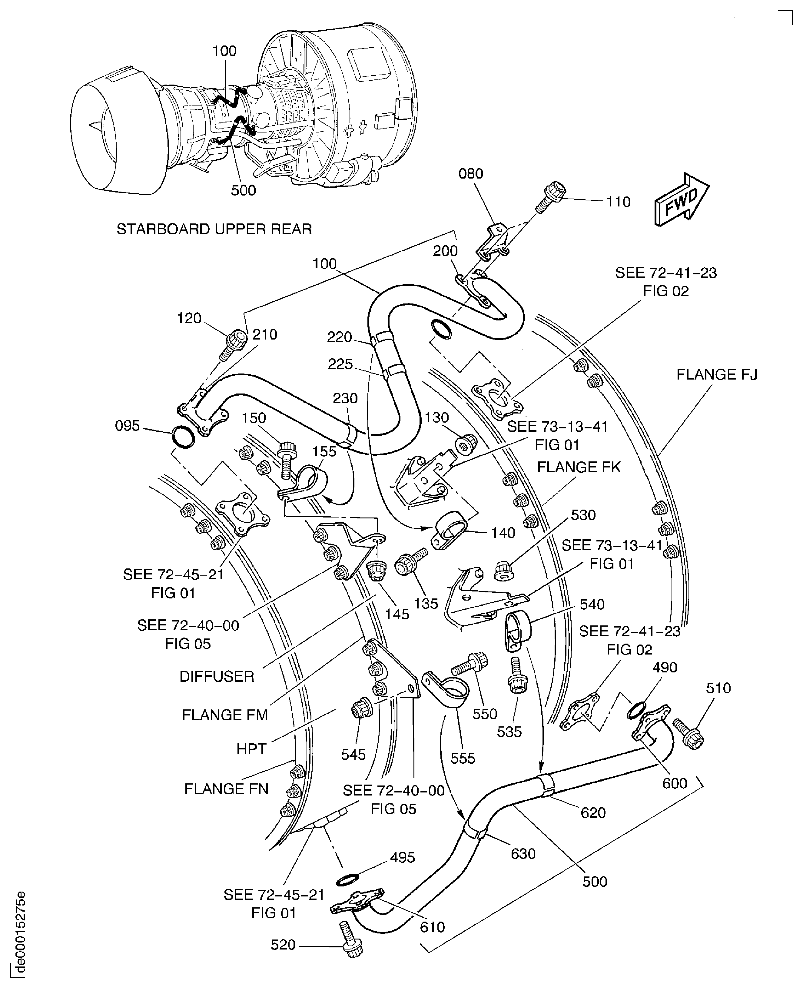 TURBINE COOLING TUBES