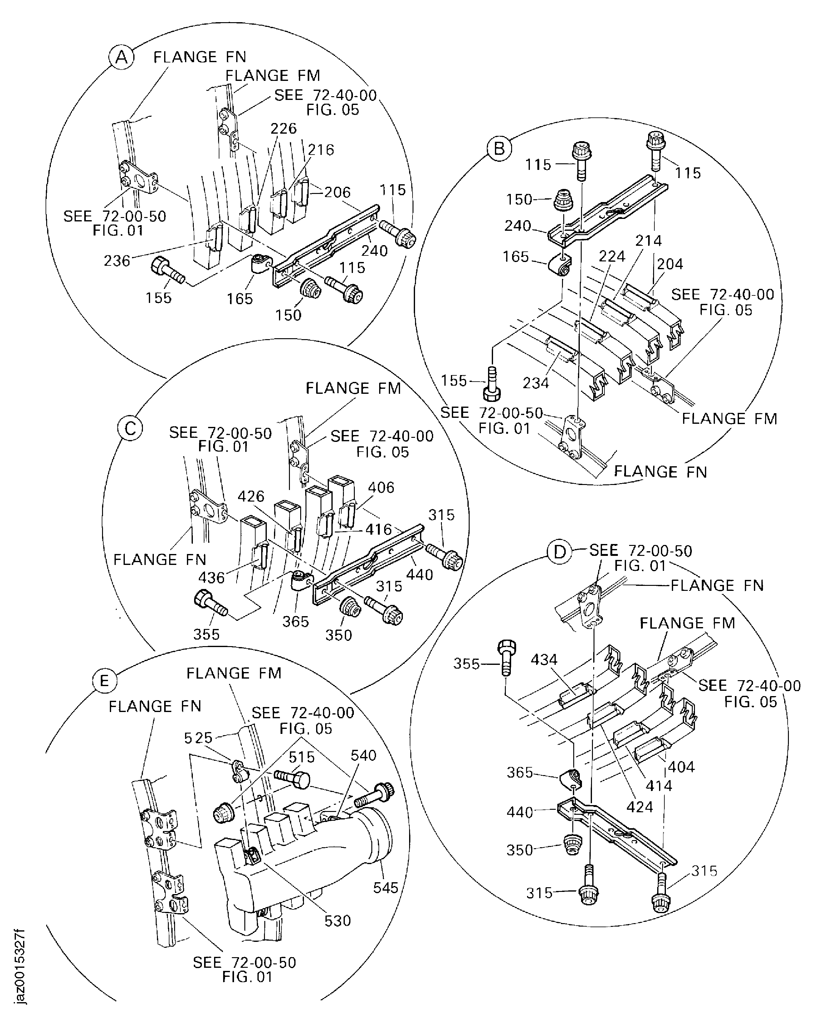 HP ACTIVE CLEARANCE CONTROL MANIFOLD