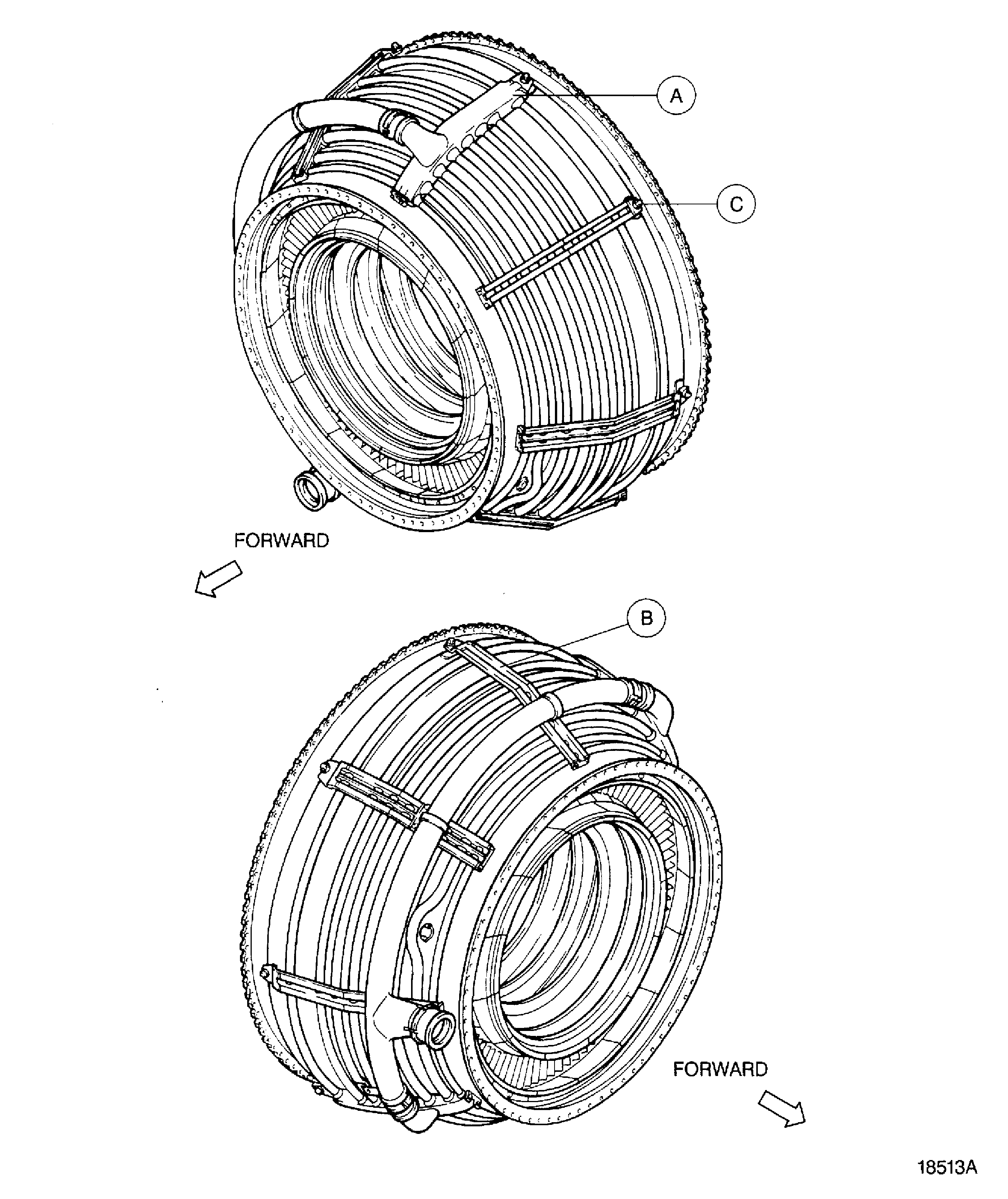 DUCT ASSY COOLING AIR LPT
